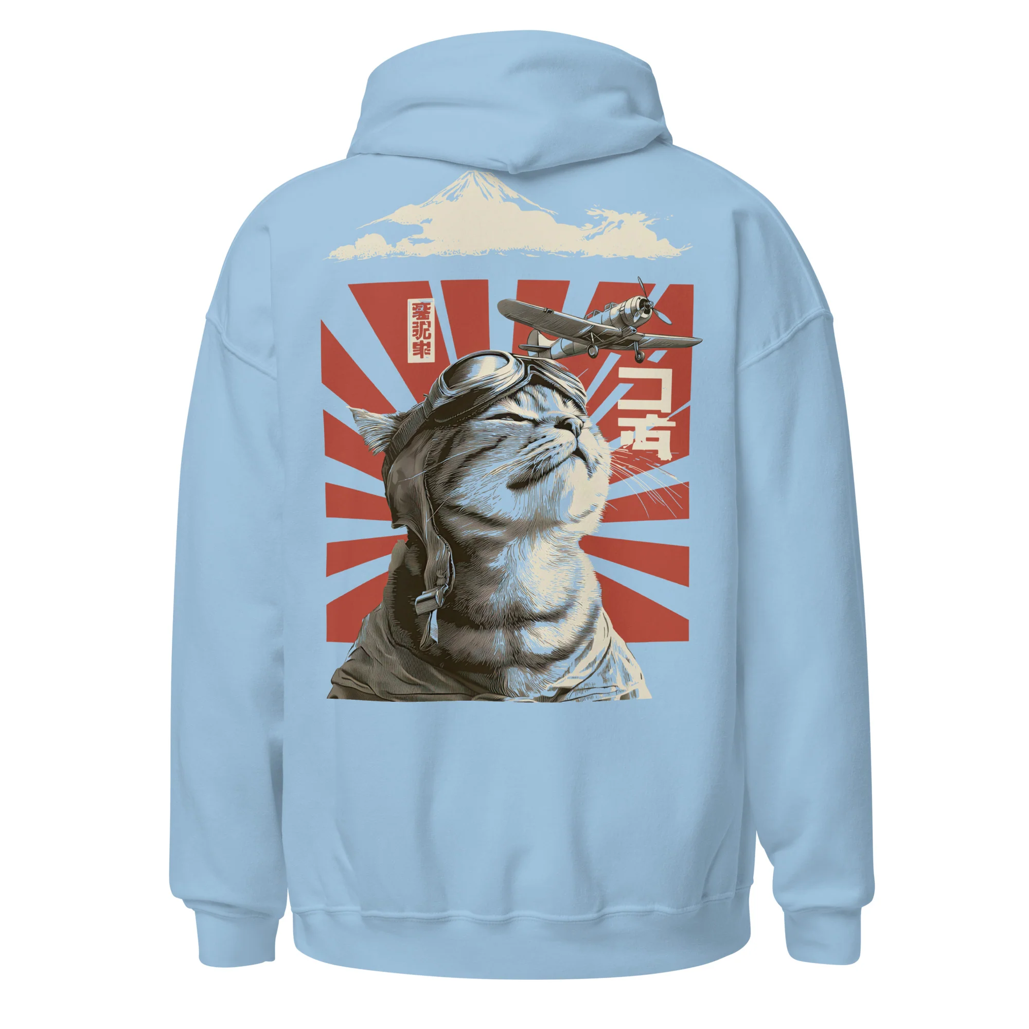 Kamikat Classic Hoodie (back print) | Gildan | Gildan - Image 10