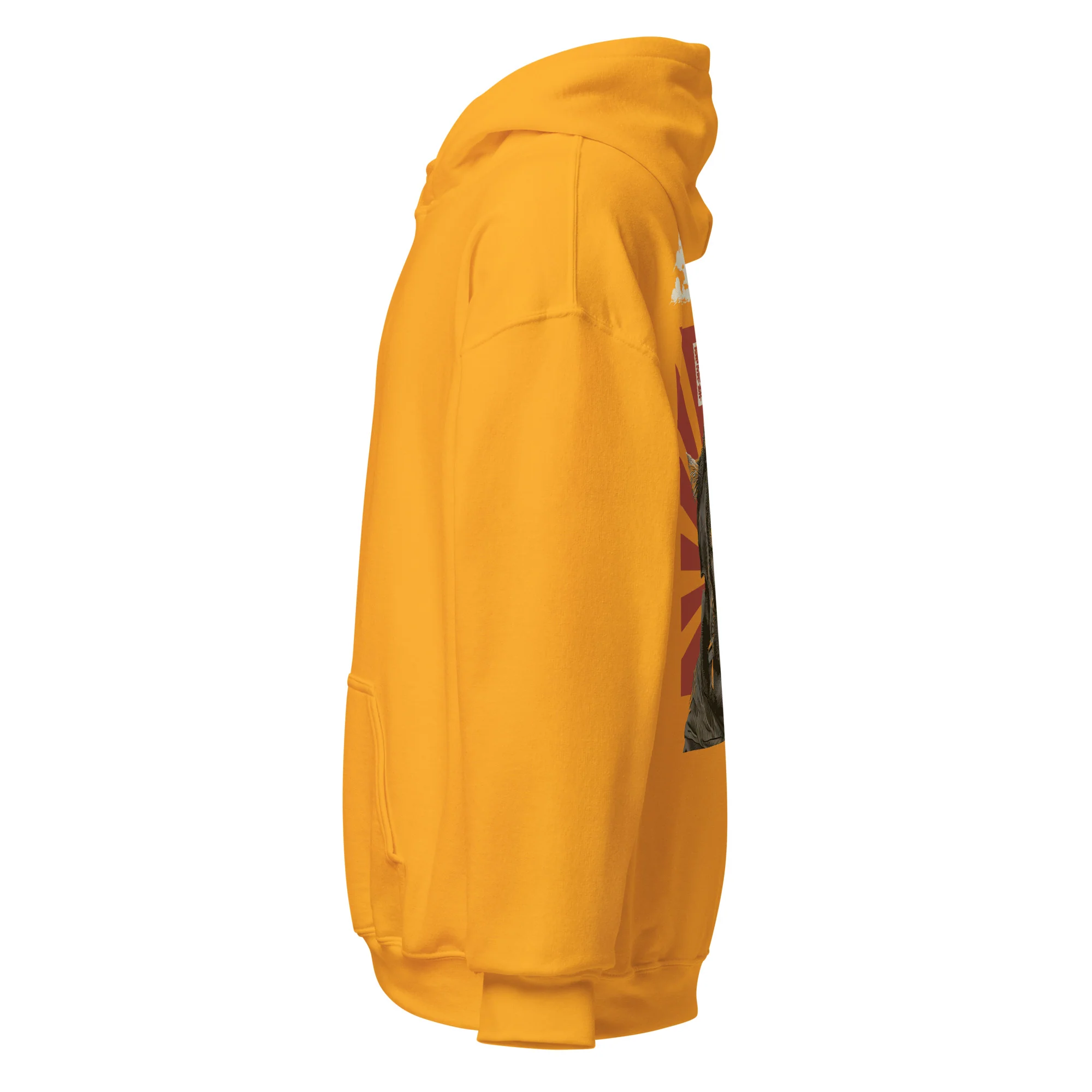 Kamikat Classic Hoodie (back print) | Gildan | Gildan - Image 8