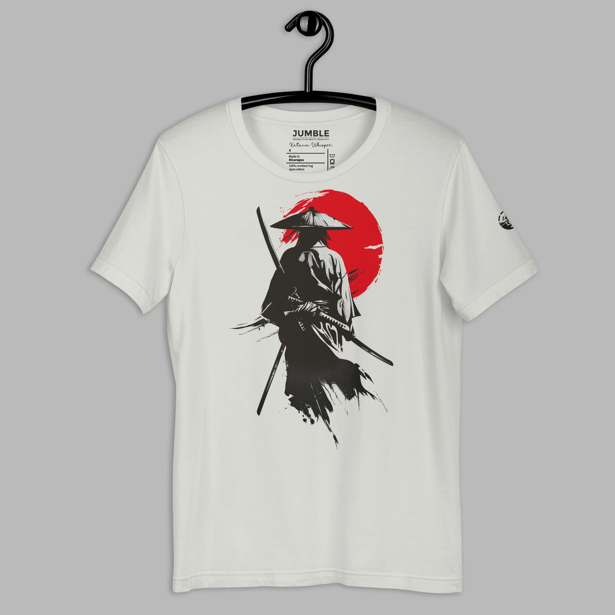 Katana Whisper Modern Regular Fit T-Shirt | Bella+Canvas