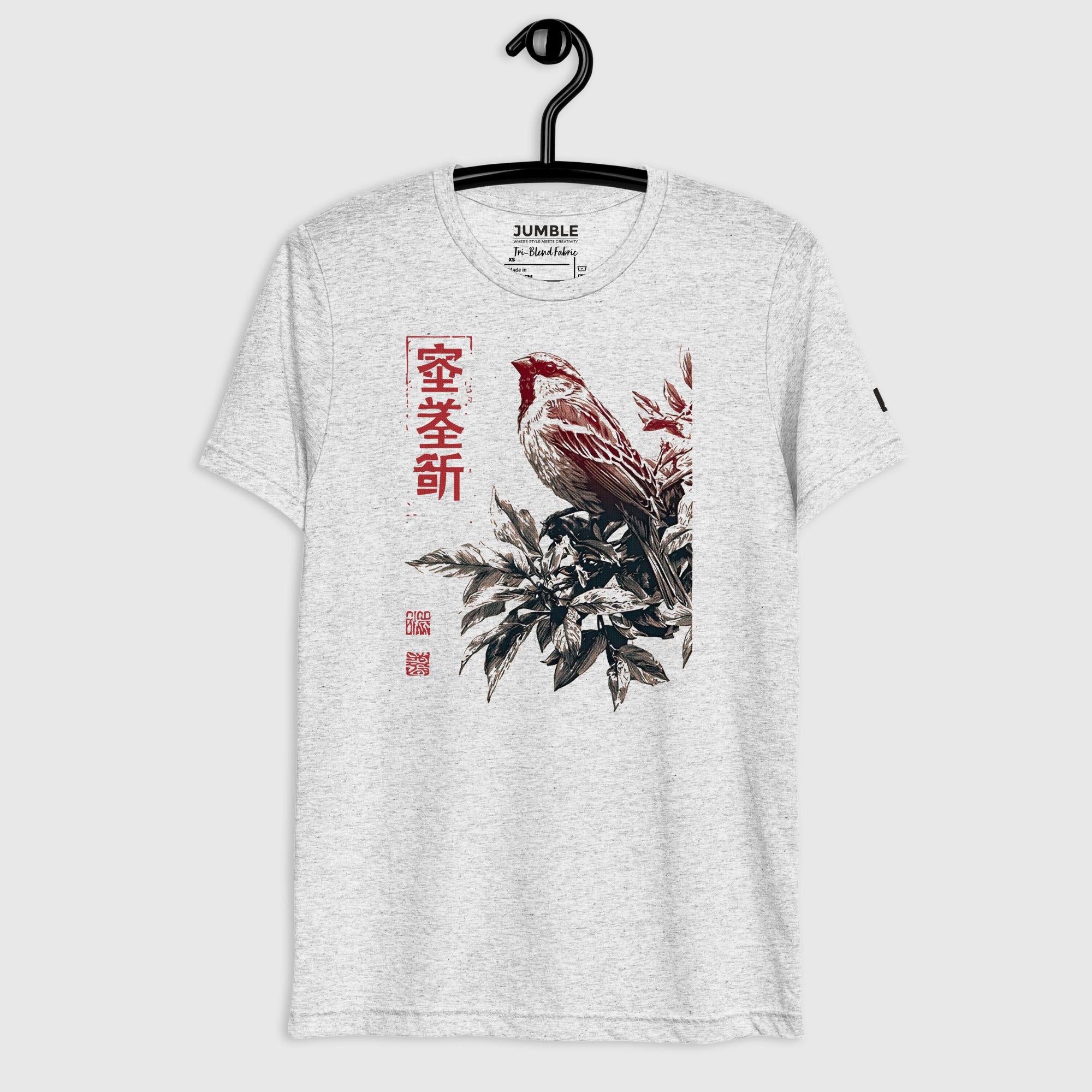 Kaze no Uta Lightweight Short Sleeve Vintage T-Shirt | Tri-Blend - Image 3