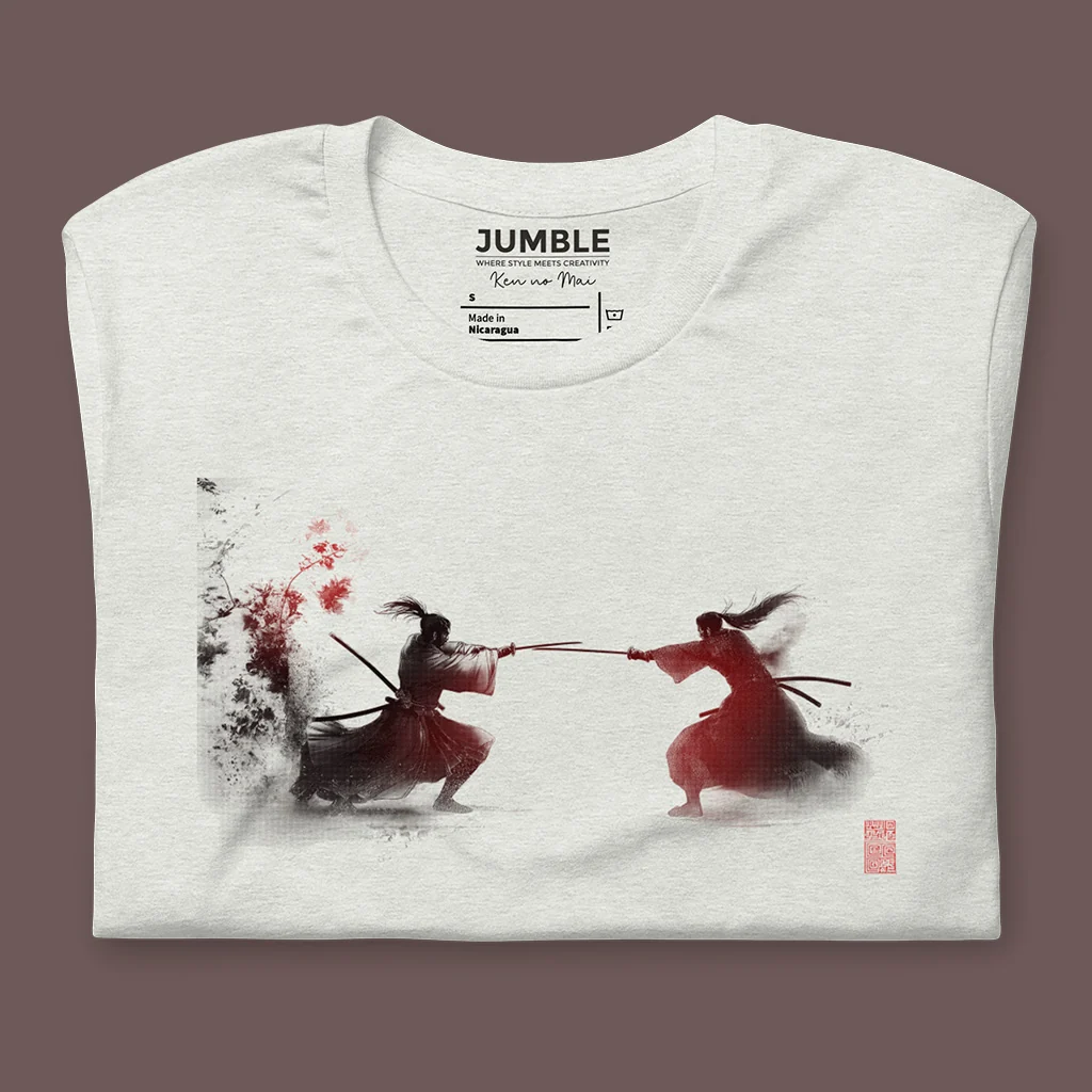 Ken no Mai Modern Regular Fit T-Shirt | Bella+Canvas - Image 3