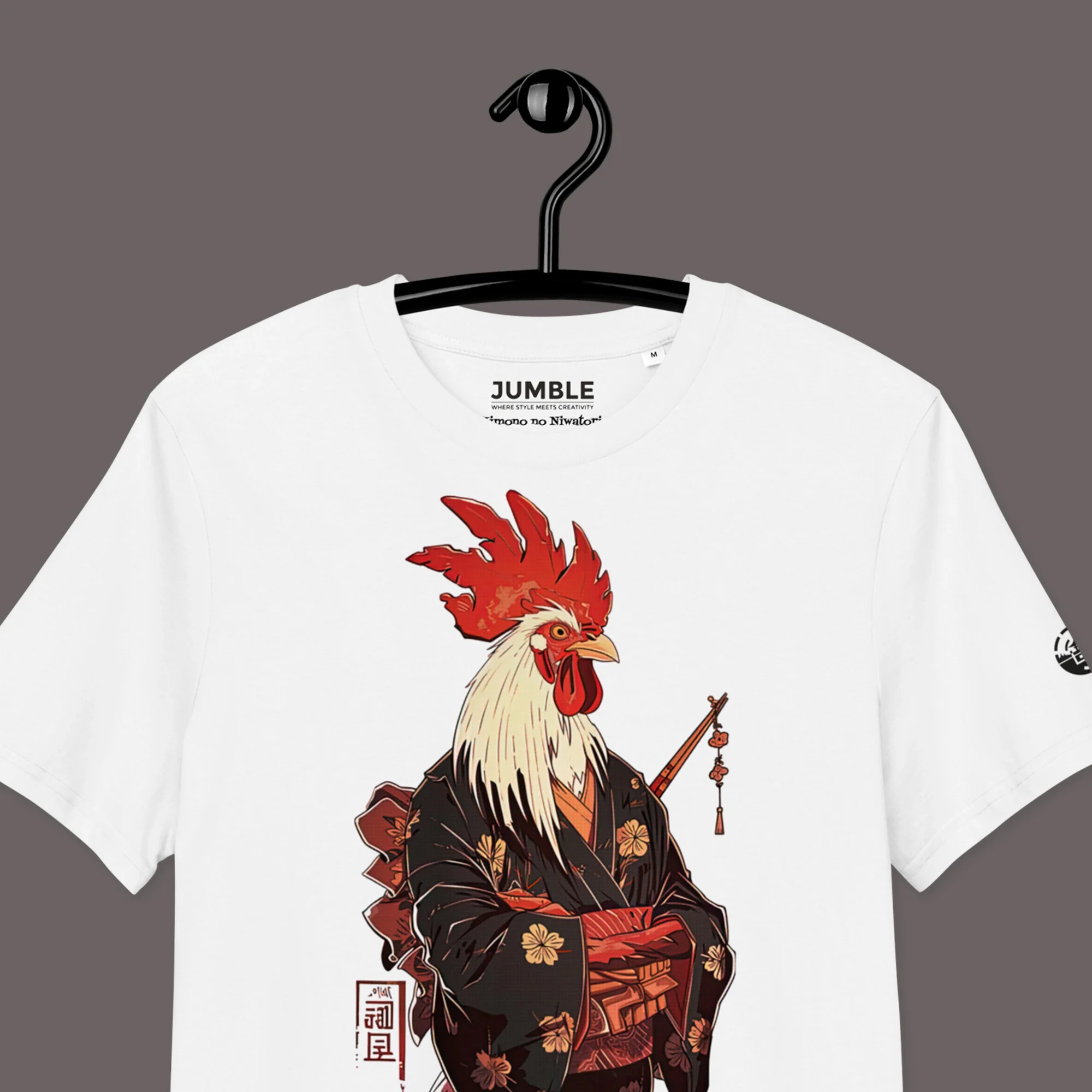 Kimono no Niwatori Premium Organic Cotton Medium Fit T-Shirt | Stanley/Stella - Image 3