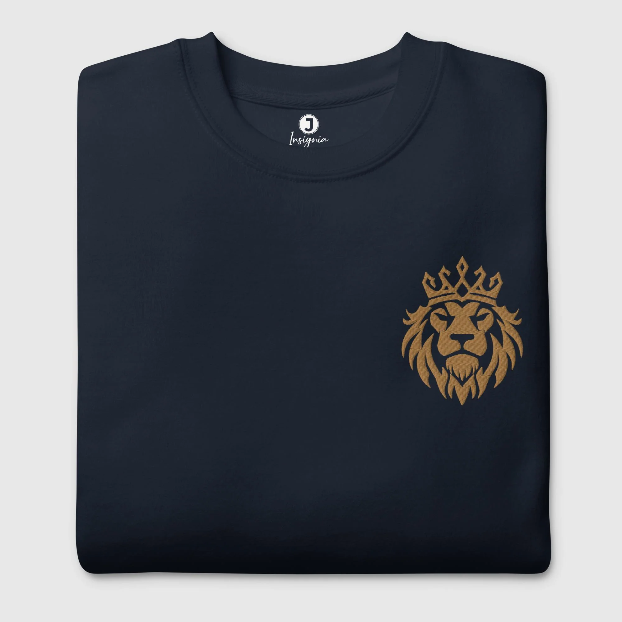 King’s Pride Embroidered Premium Sweatshirt | Cotton Heritage - Image 2