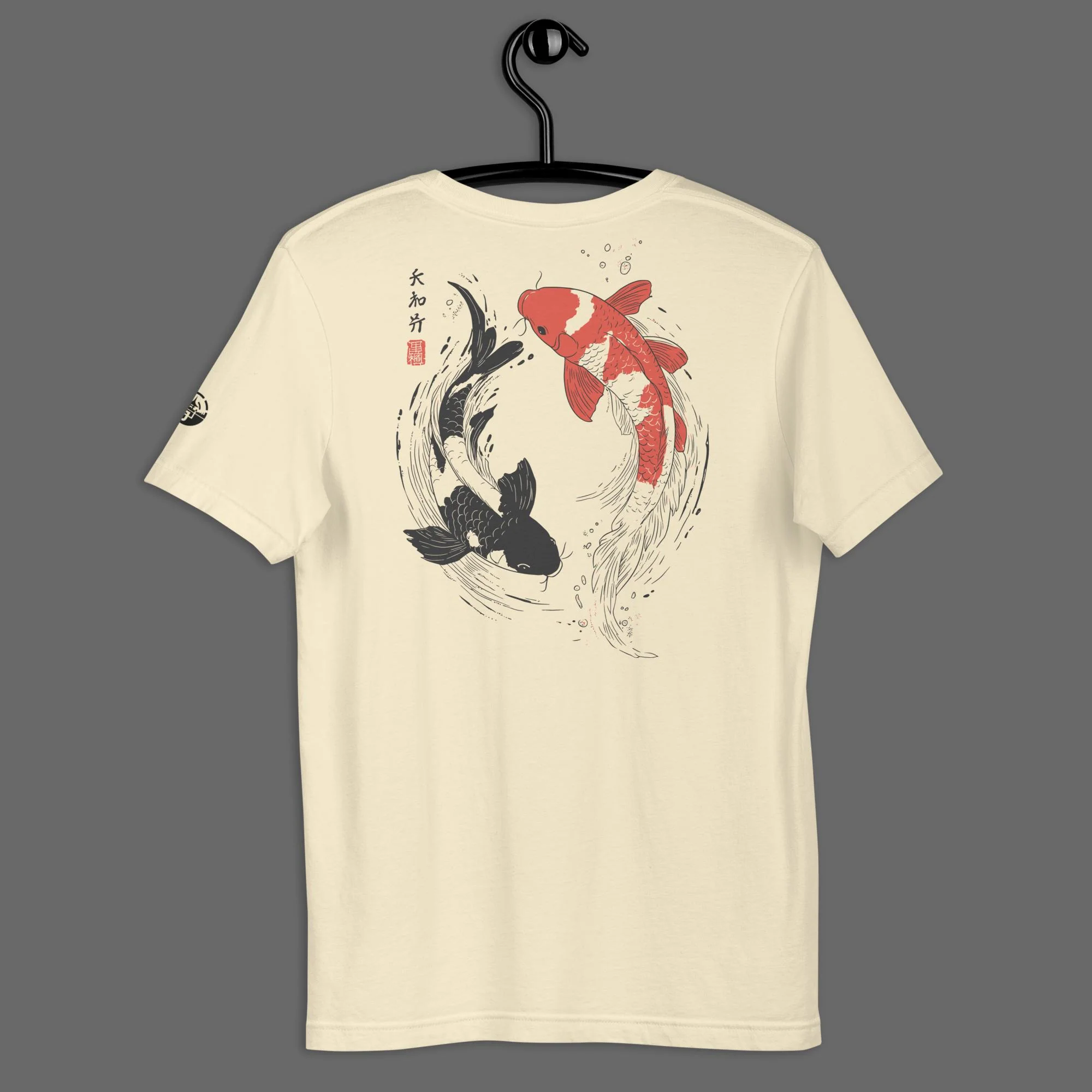 Koi no Uta Modern Regular Fit T-Shirt (back print) | Bella+Canvas - Image 4