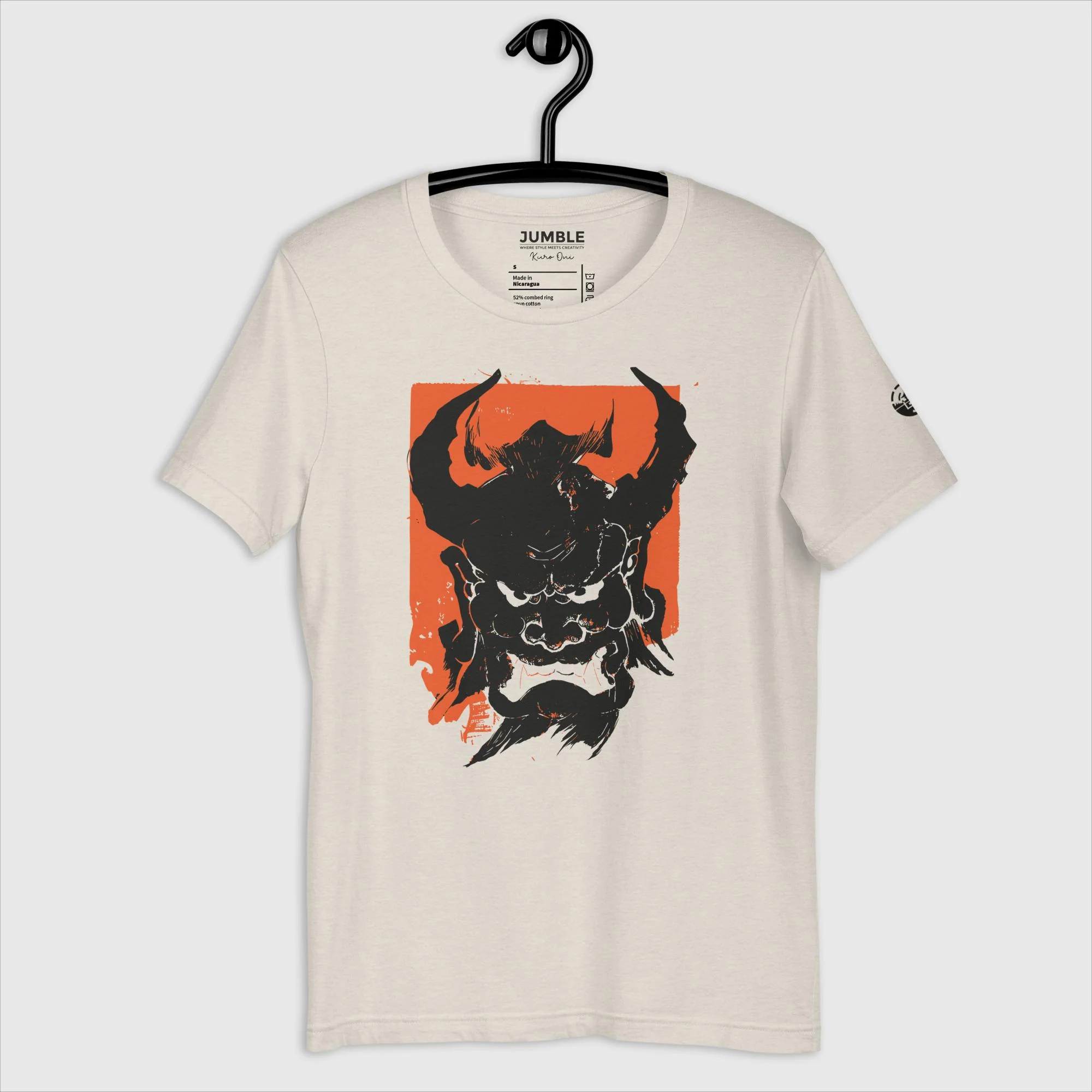 Kuro Oni Modern Regular Fit T-Shirt | Bella+Canvas
