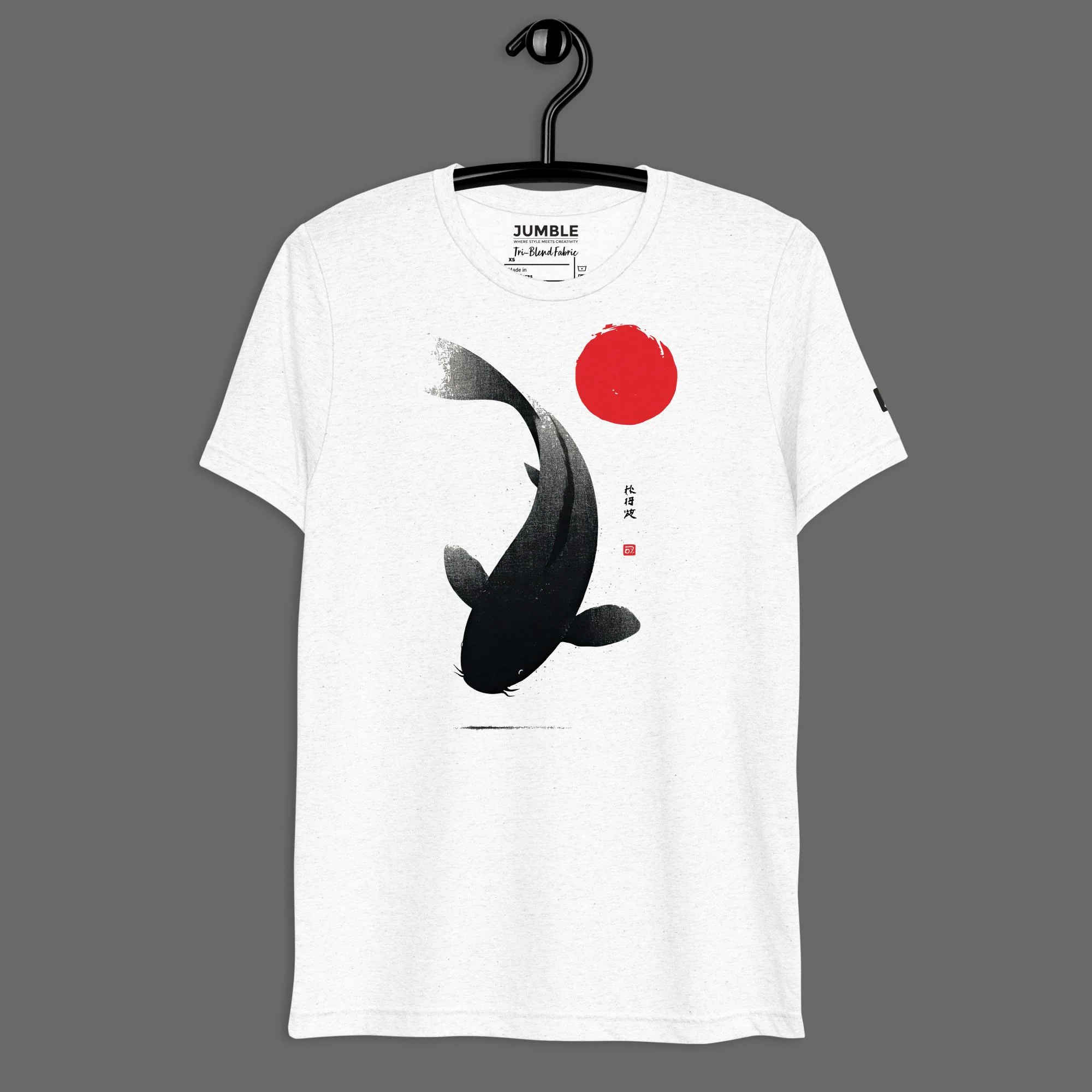 Kurokoi Lightweight Short Sleeve Vintage T-Shirt | Tri-Blend - Image 3