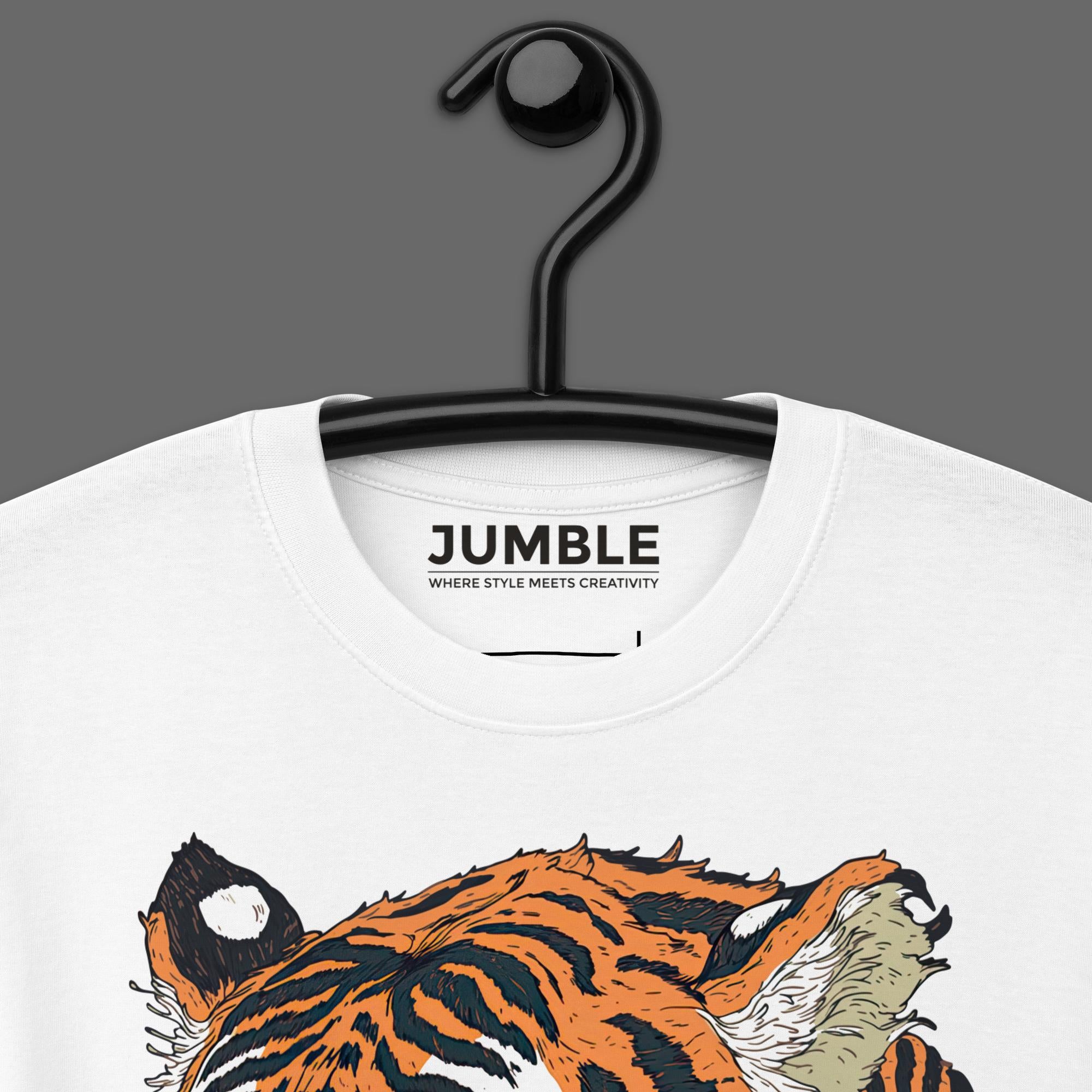 Kyōki (狂気) Men's Premium Heavyweight T-Shirt | Cotton Heritage - Image 6