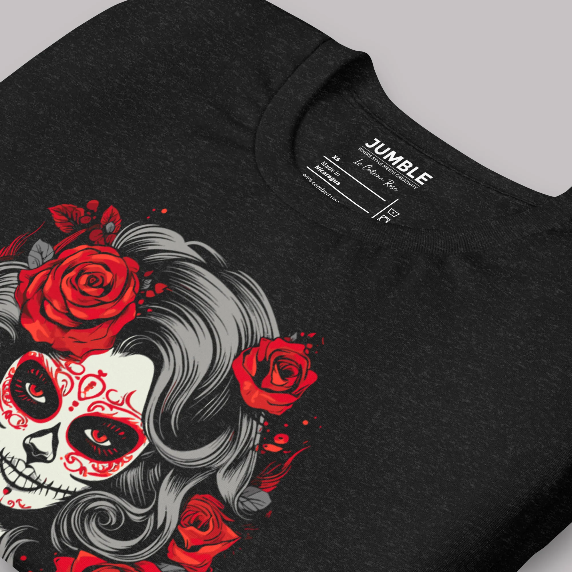 La Catrina Rose T-Shirt - Image 2