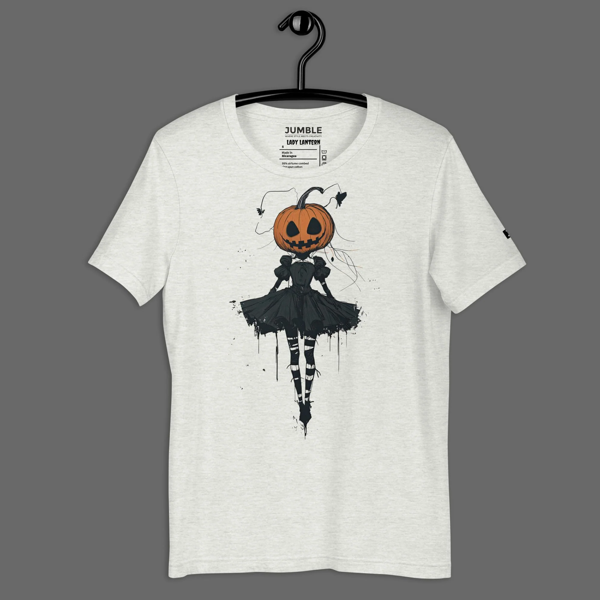 Lady Lantern Modern Regular Fit T-Shirt | Bella+Canvas