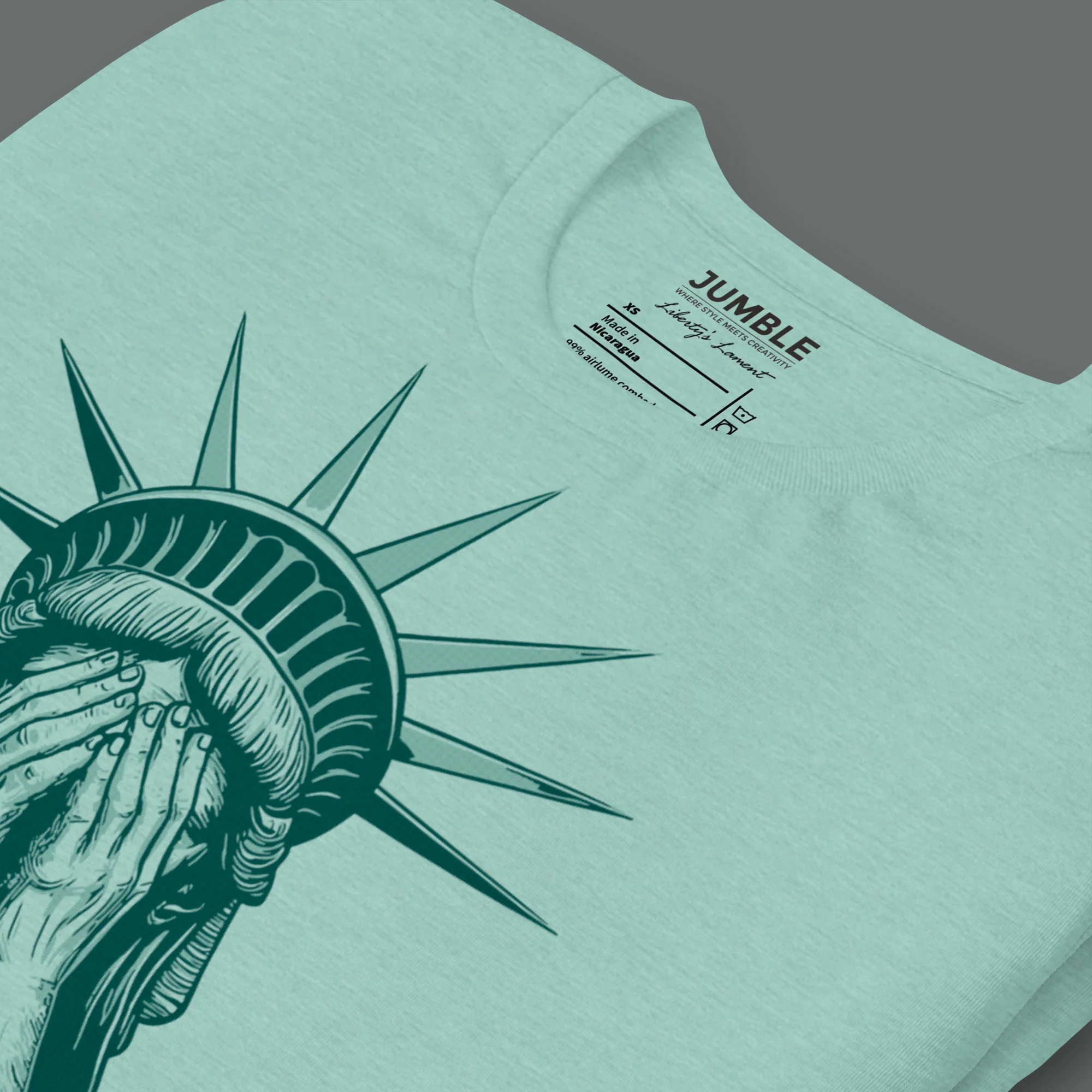 Liberty’s Lament Modern Regular Fit T-Shirt | Bella+Canvas - Image 12