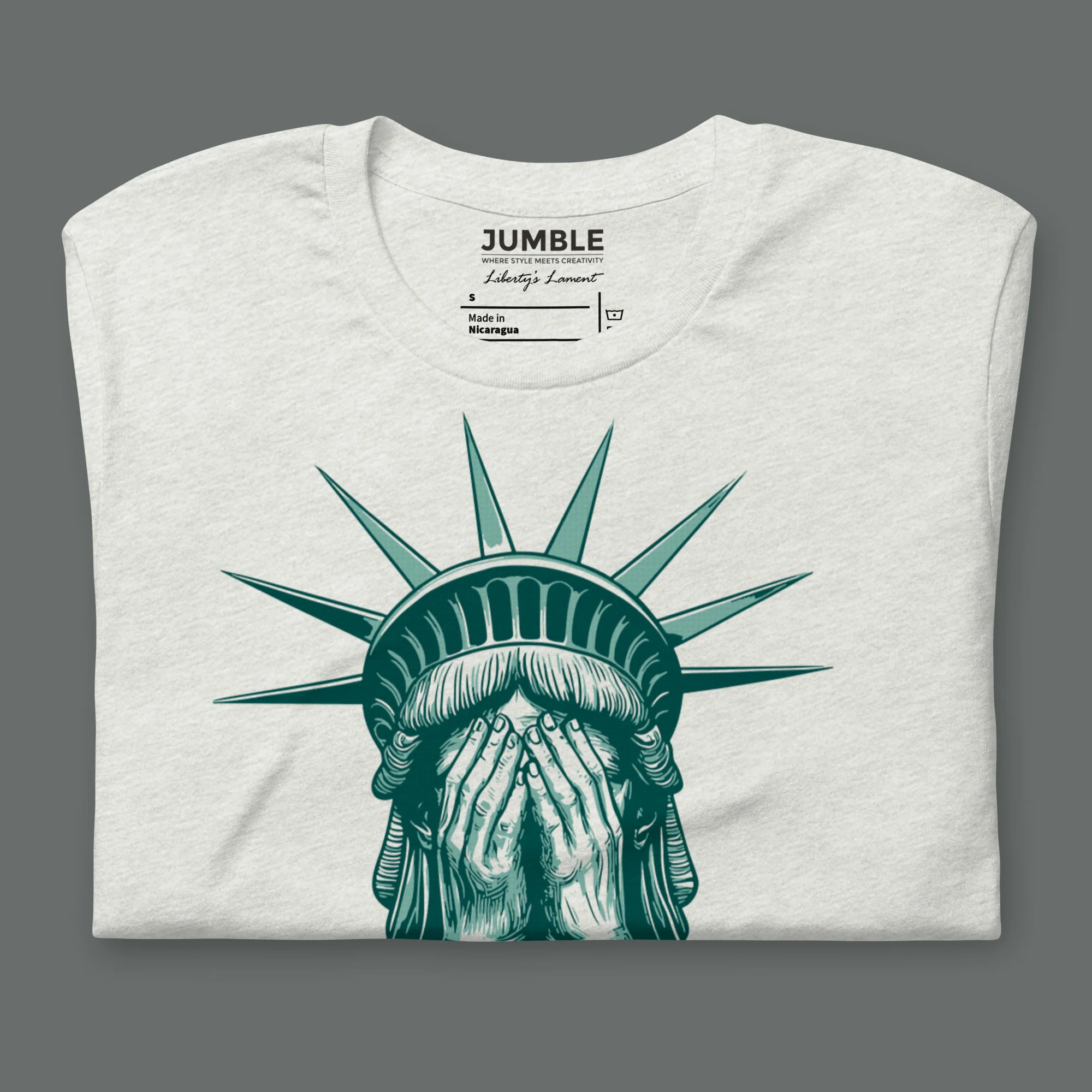 Liberty’s Lament Modern Regular Fit T-Shirt | Bella+Canvas - Image 2