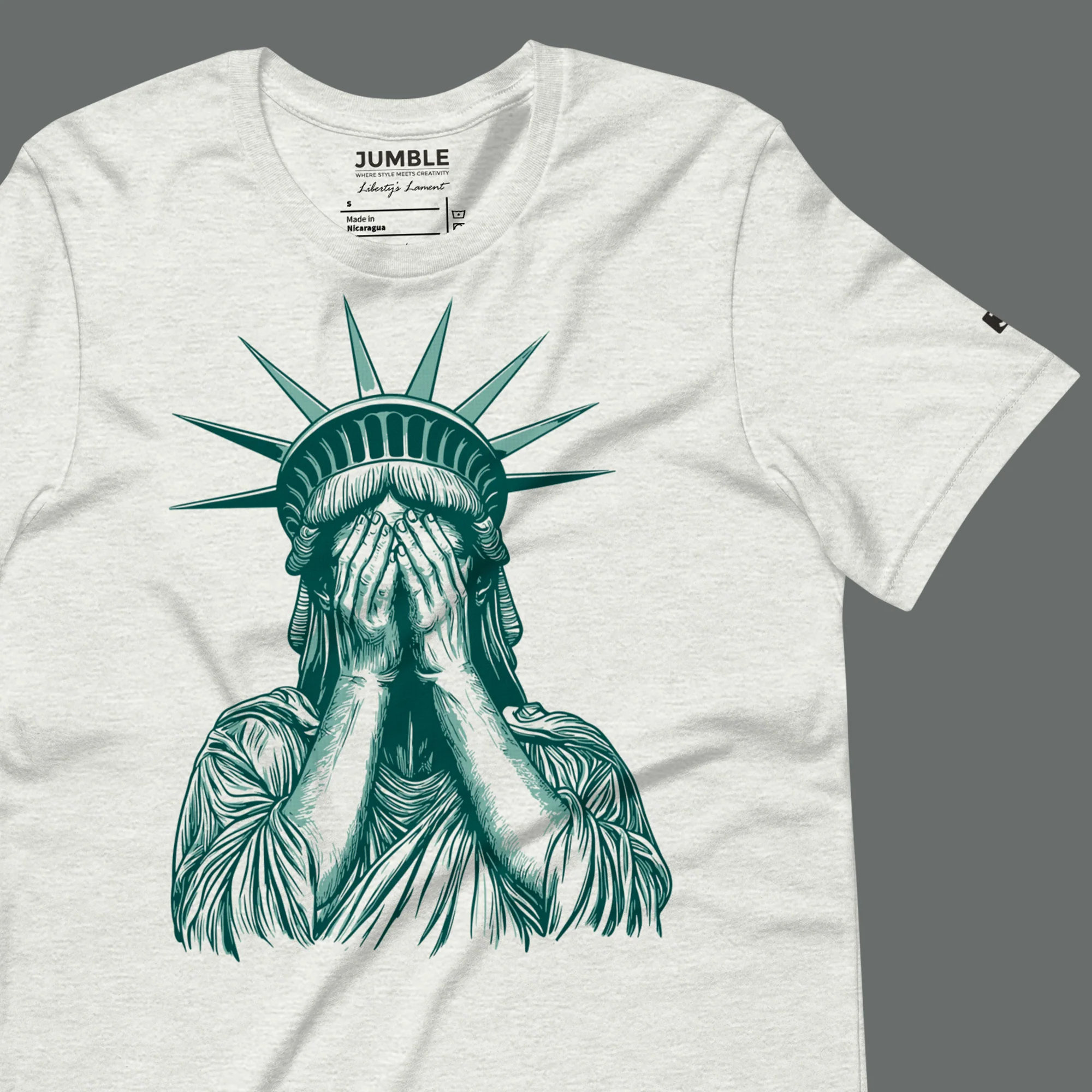 Liberty’s Lament Modern Regular Fit T-Shirt | Bella+Canvas - Image 8