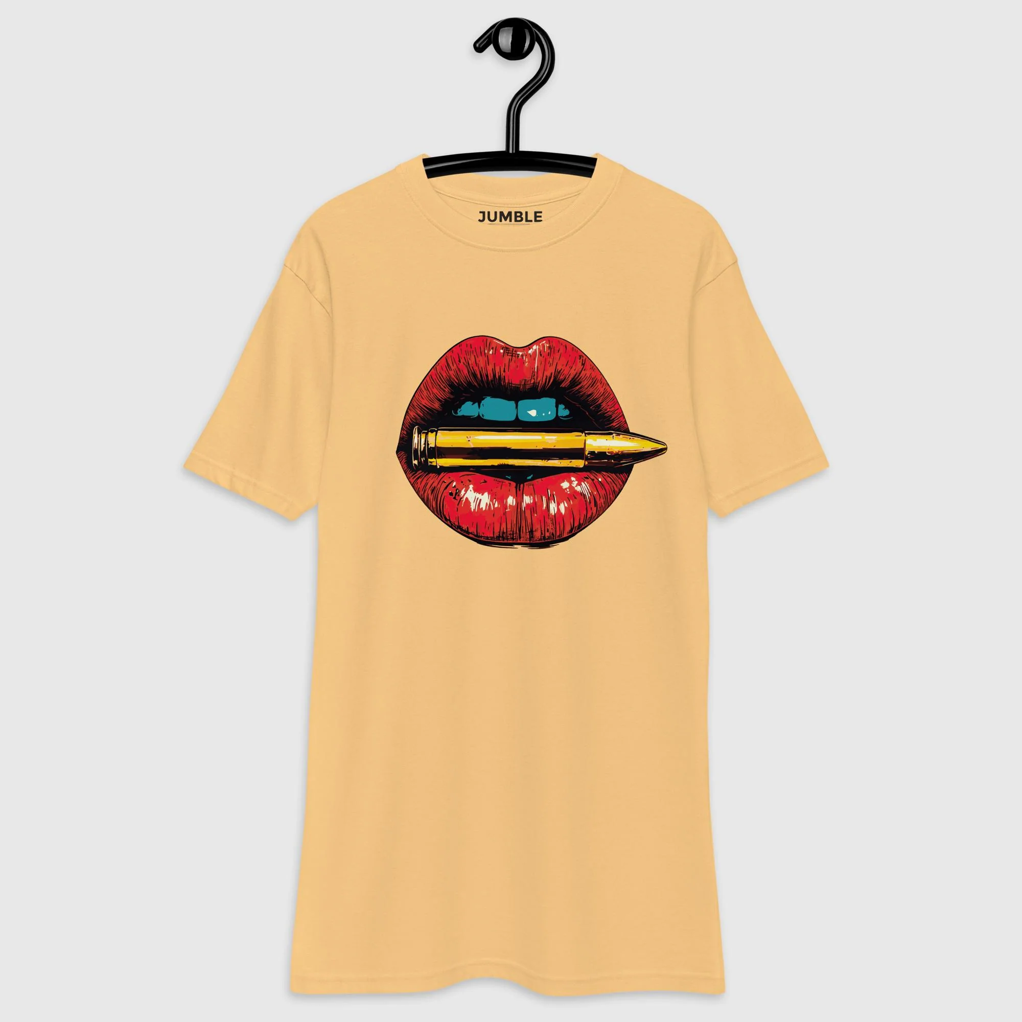Lipshot Men's Premium Heavyweight T-Shirt  | Cotton Heritage