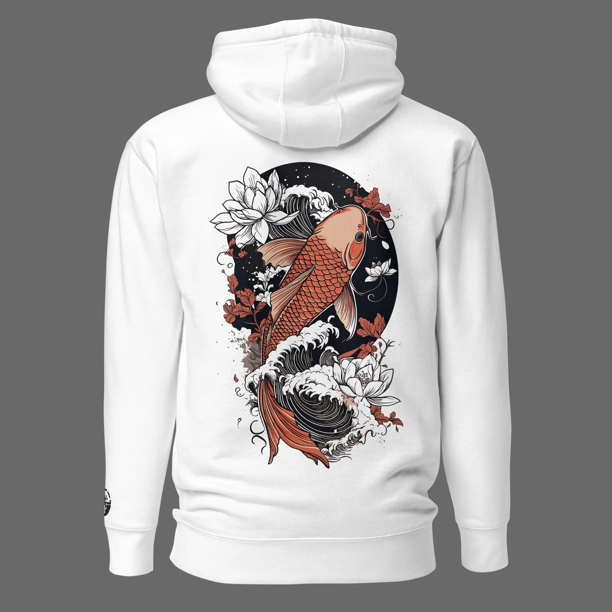 Lotus Flow Premium Hoodie | Cotton Heritage