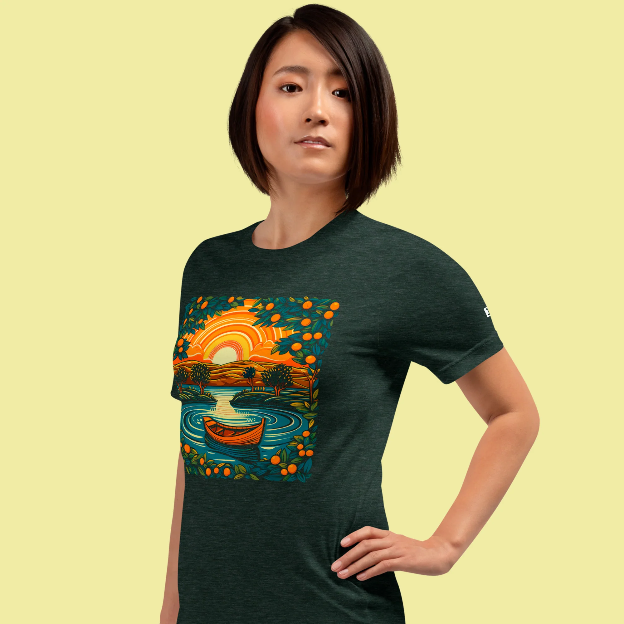 Marmalade Skies Modern Regular Fit T-Shirt | Bella+Canvas - Image 8