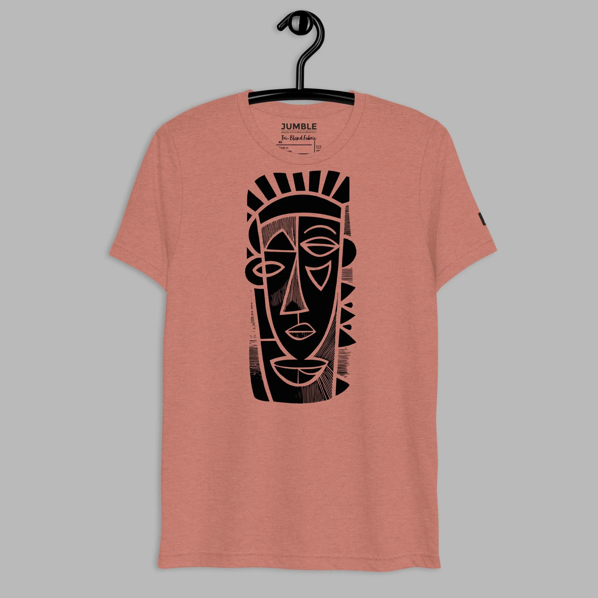 Monolith Lightweight Short Sleeve Vintage T-Shirt | Tri-Blend - Image 3