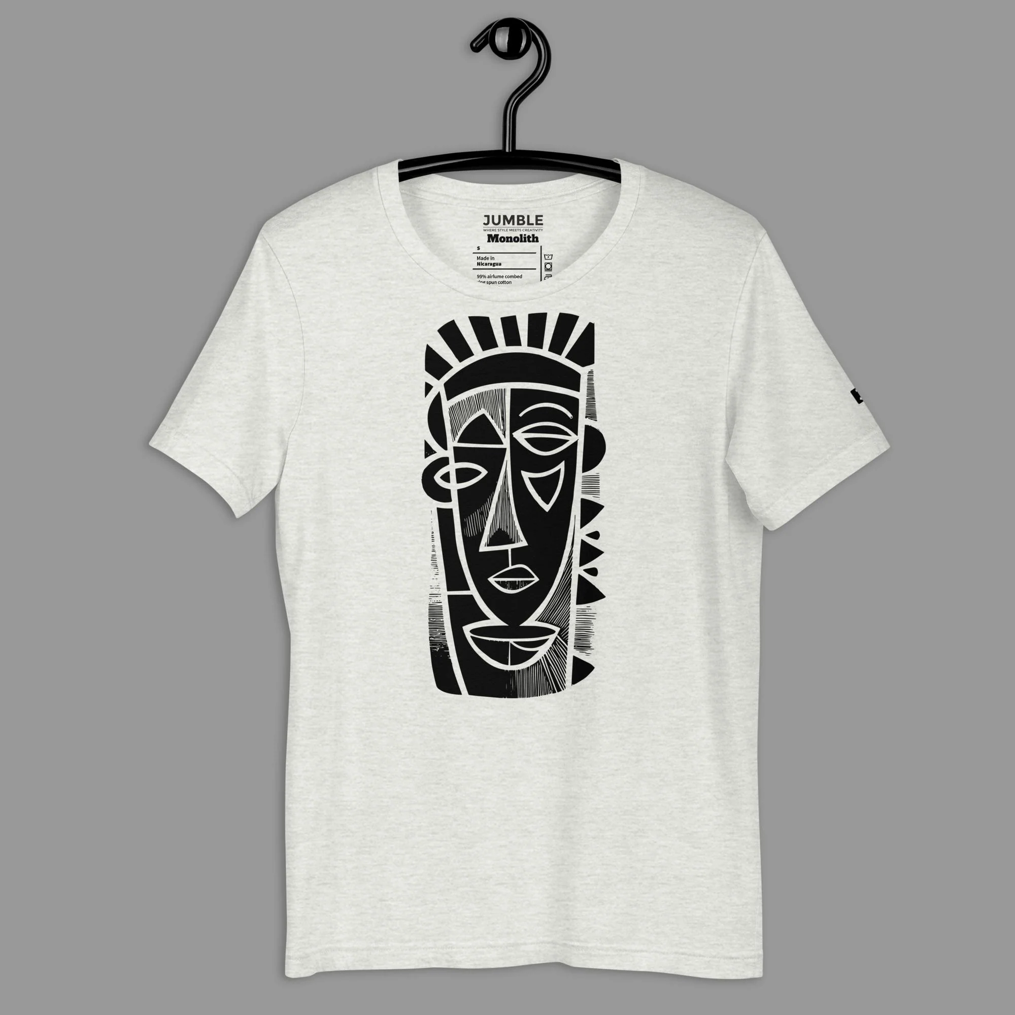 Monolith Modern Regular Fit T-Shirt | Bella+Canvas - Image 3