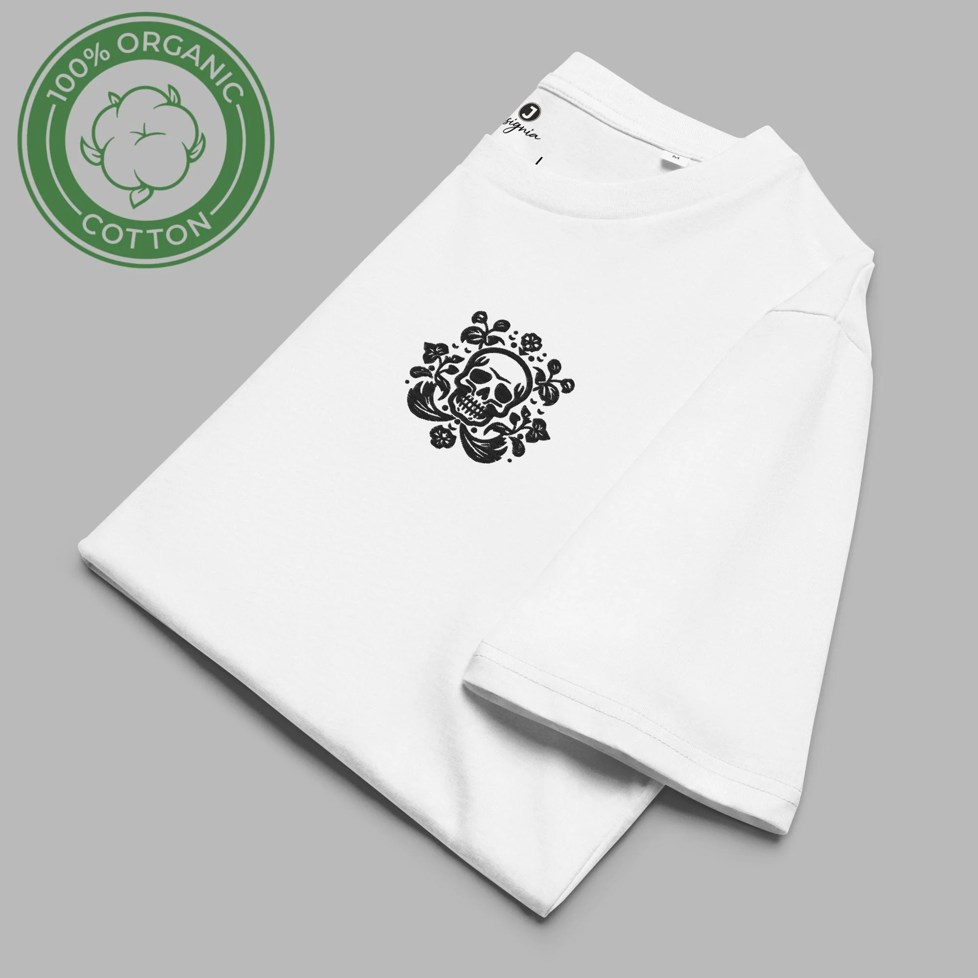 Mutiny Embroidered Premium Organic Cotton Medium Fit T-Shirt | Stanley/Stella - Image 6