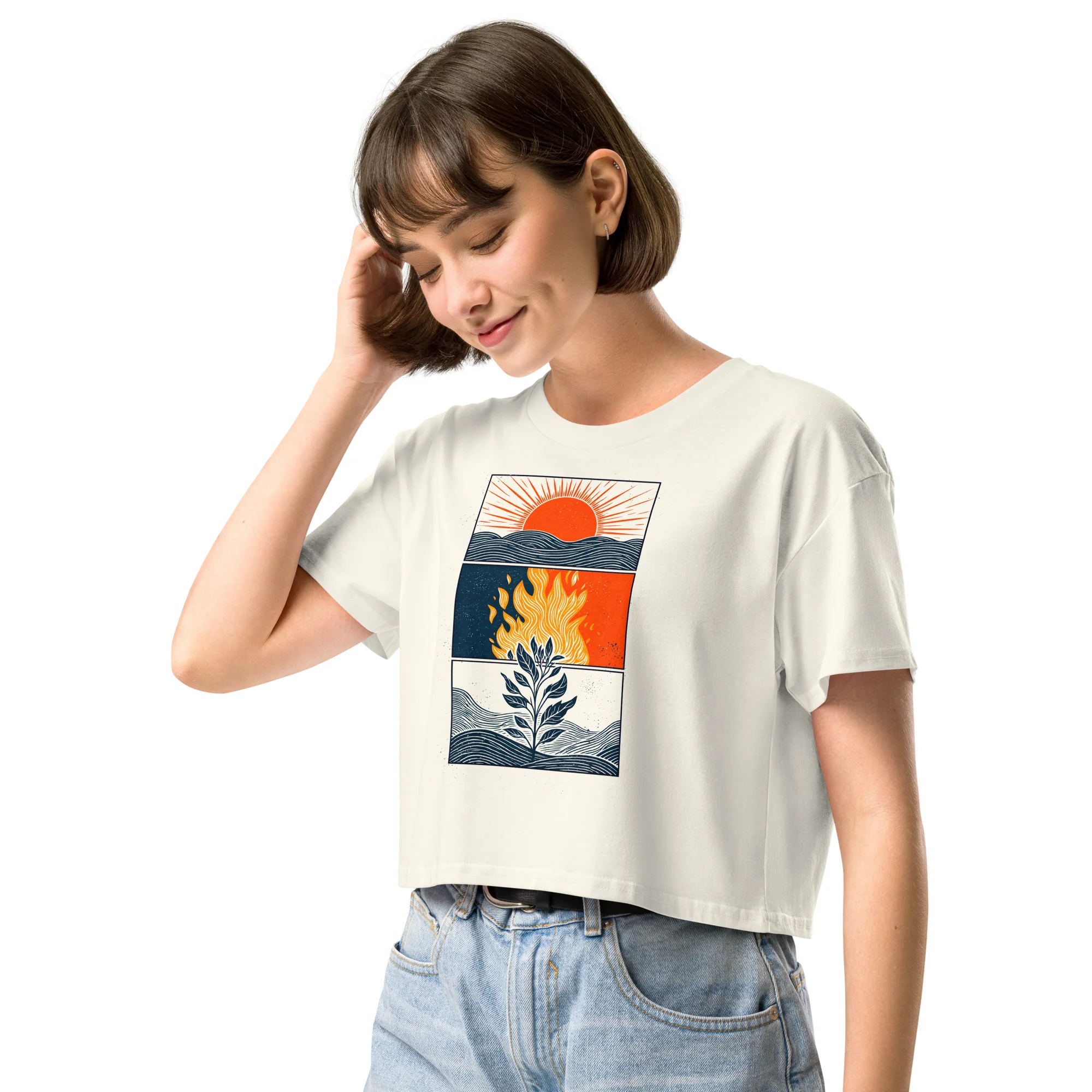 Natural Order Women’s crop top - Image 4