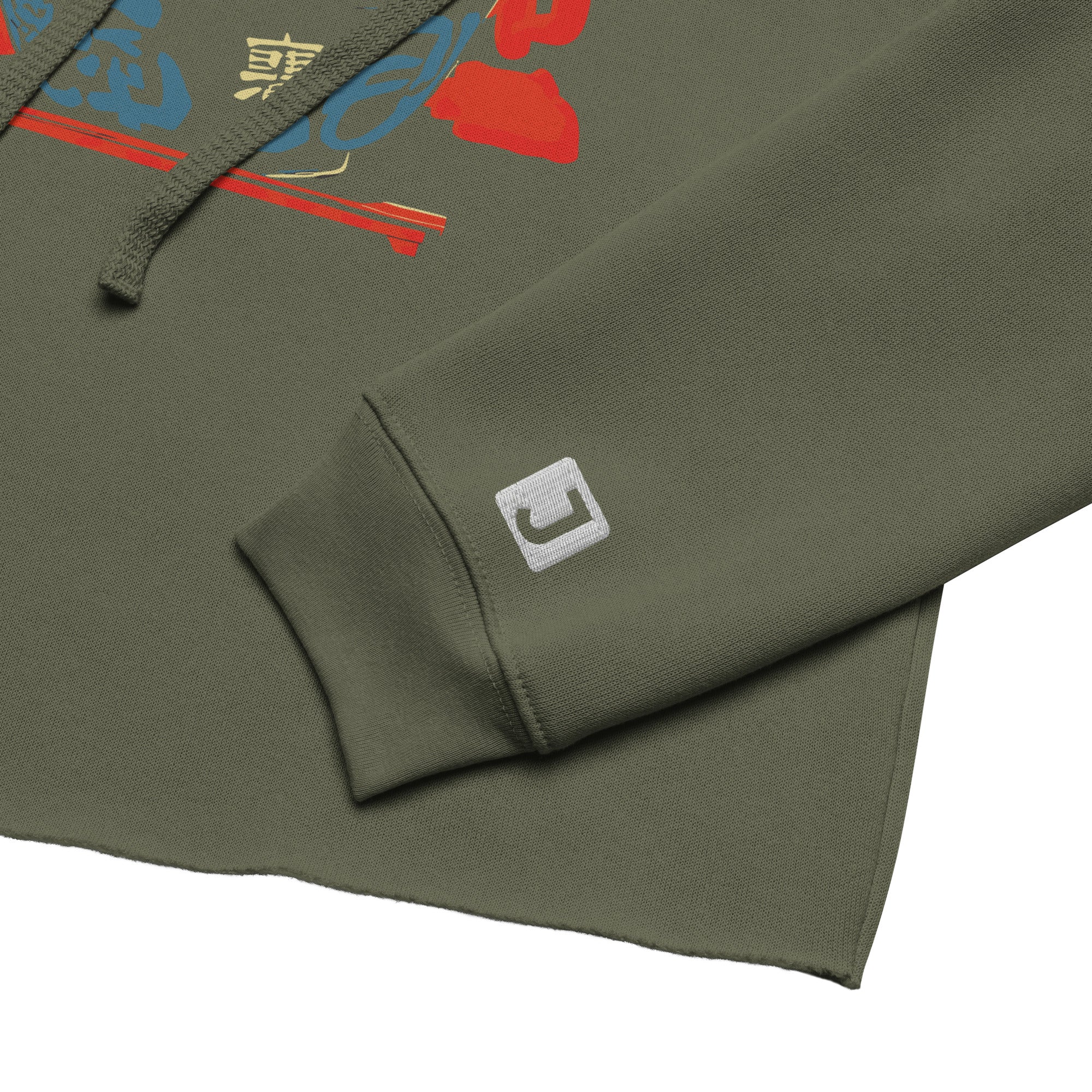 Neko Noodles Women’S Cropped Hoodie  | Bella + Canvas  | AS Colour - Image 4