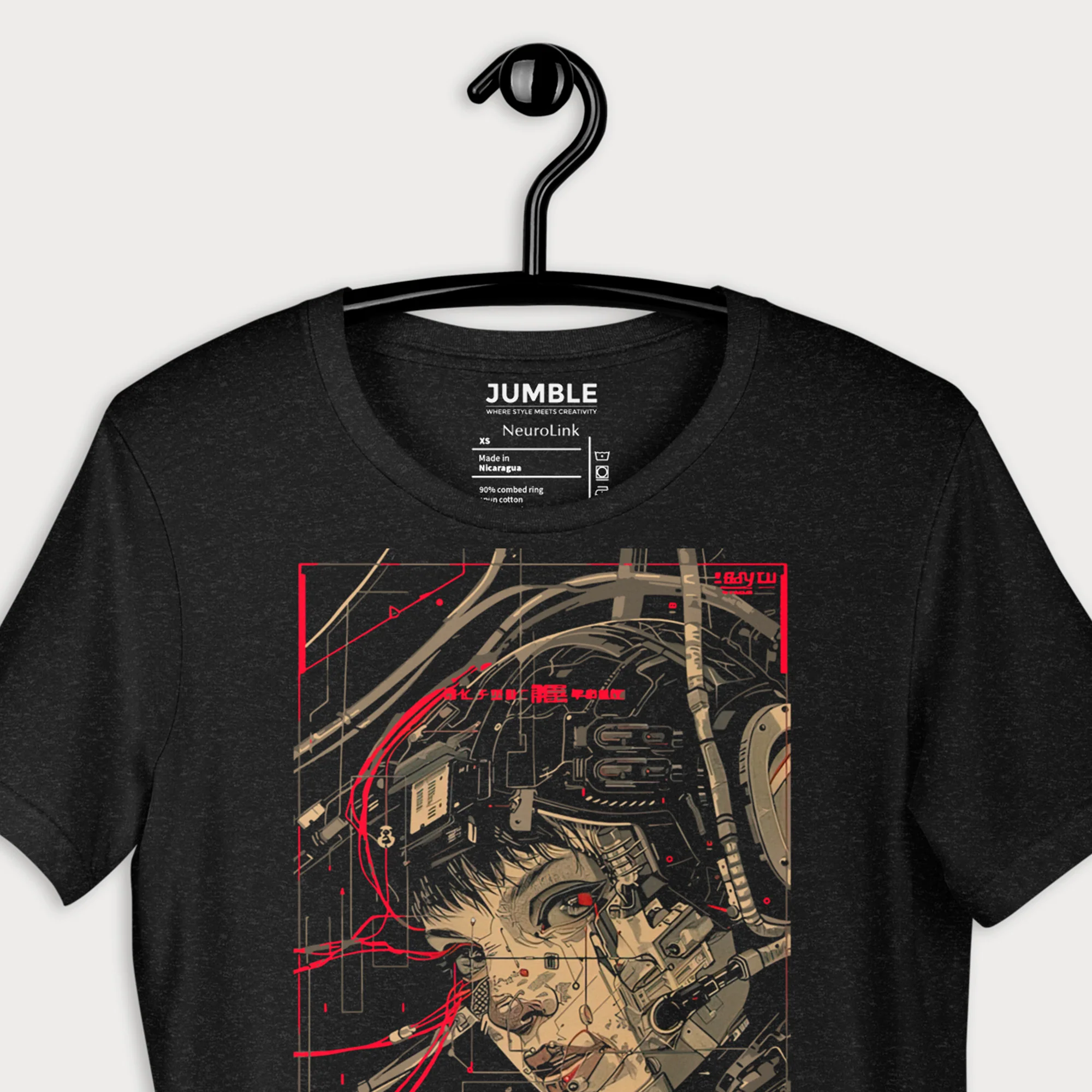 NeuroLink Modern Regular Fit T-Shirt | Bella+Canvas - Image 7