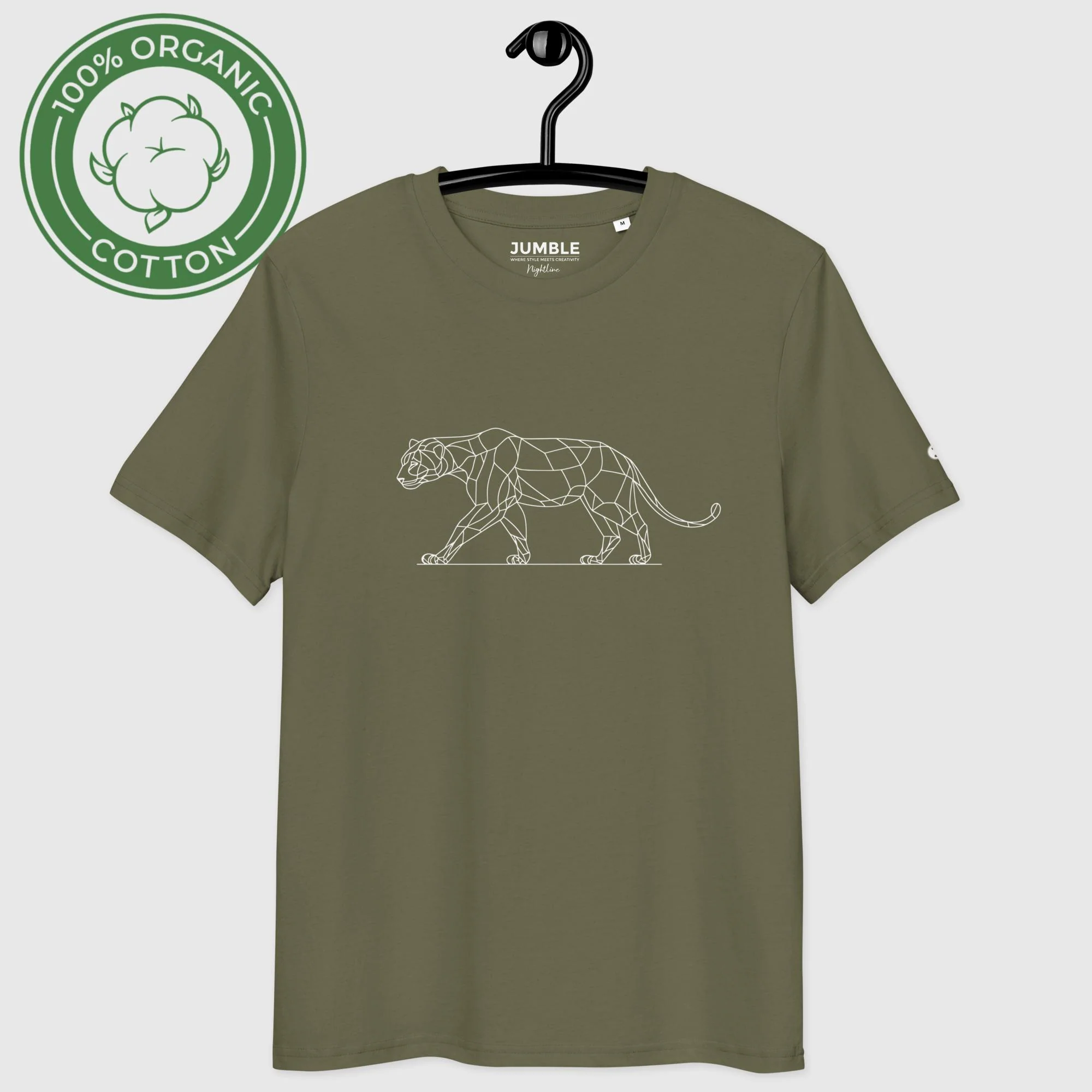 Nightline Premium Organic Cotton Medium Fit T-Shirt | Stanley/Stella - Image 6