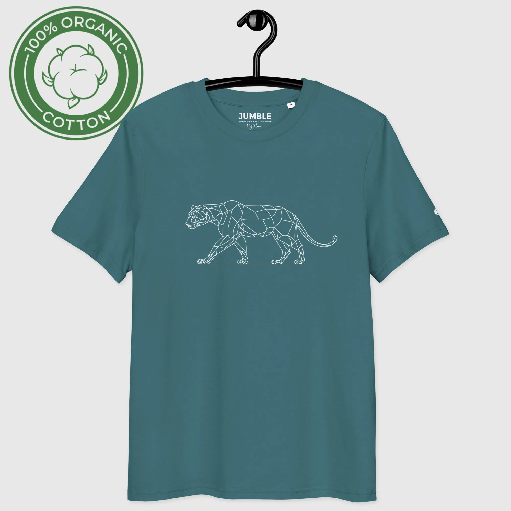 Nightline Premium Organic Cotton Medium Fit T-Shirt | Stanley/Stella - Image 8