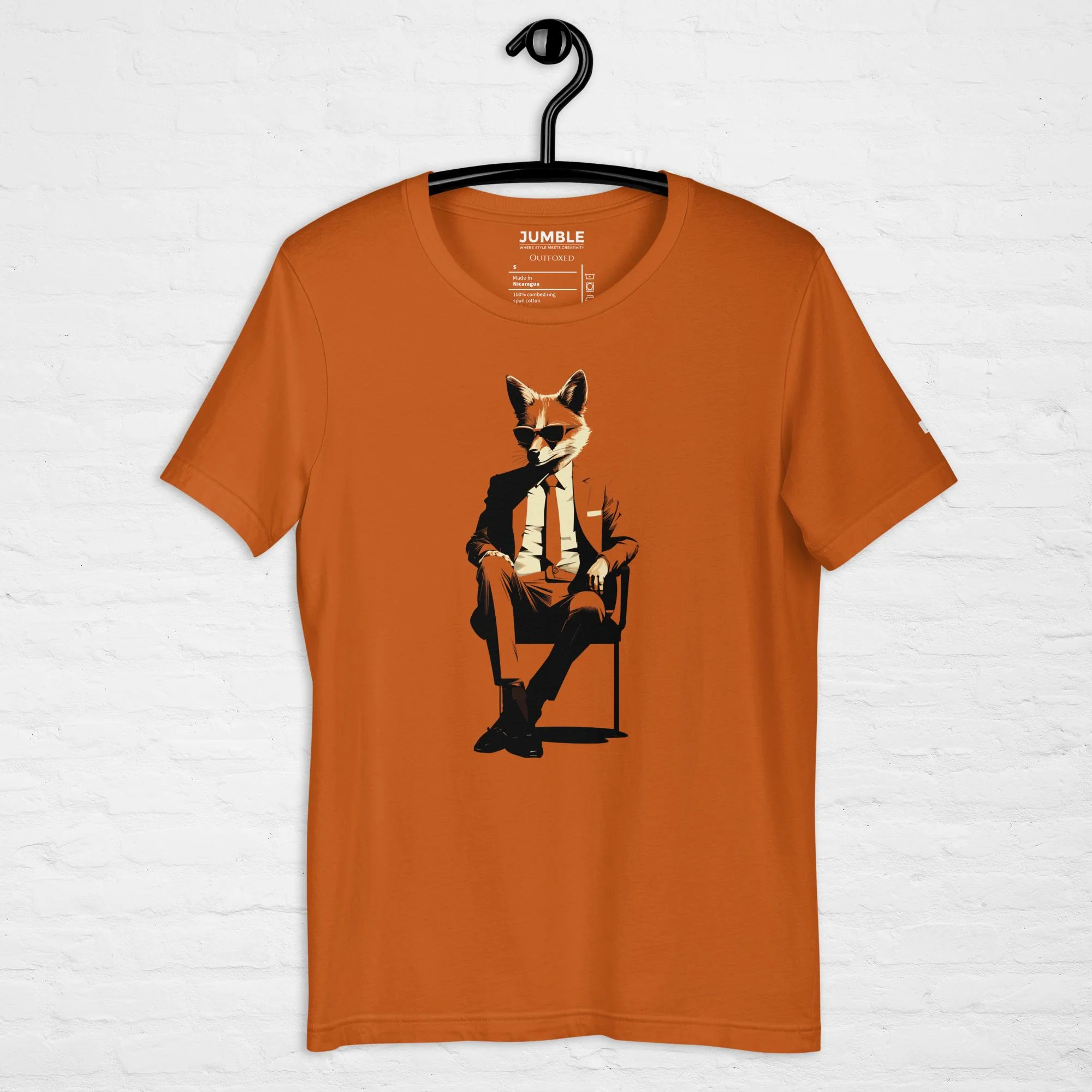 Outfoxed Modern Regular Fit T-Shirt | Bella+Canvas