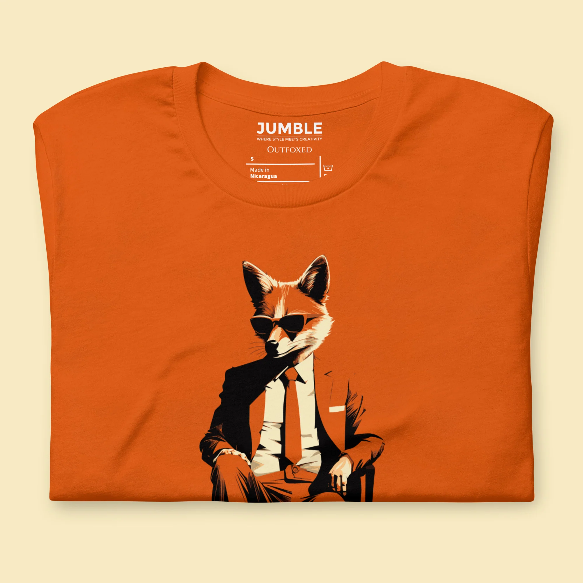 Outfoxed Modern Regular Fit T-Shirt | Bella+Canvas - Image 5