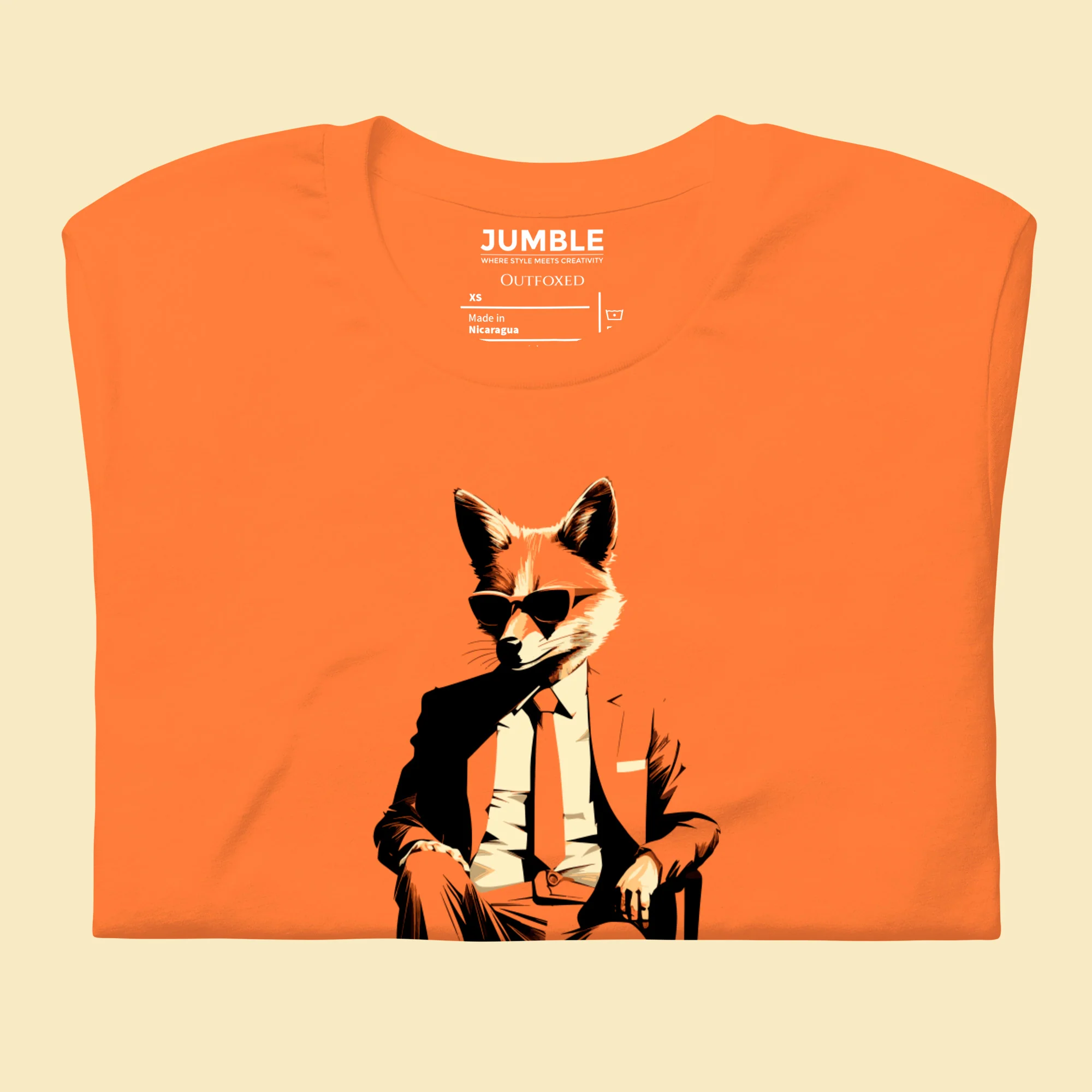 Outfoxed Modern Regular Fit T-Shirt | Bella+Canvas - Image 6