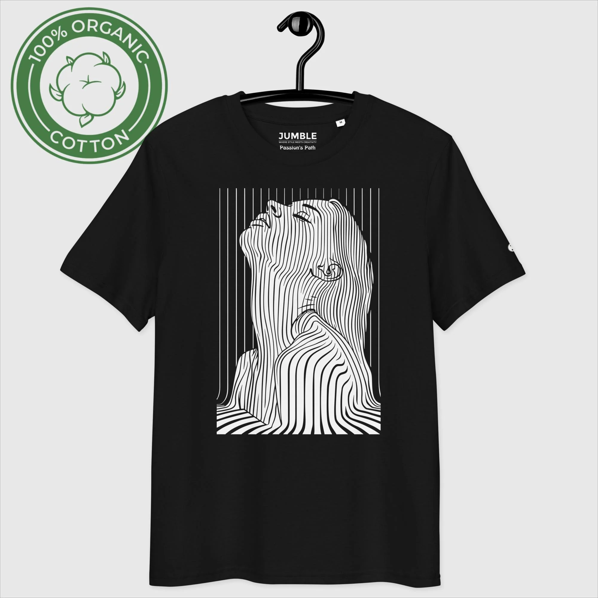 Passion's Path Premium Organic Cotton Medium Fit T-Shirt | Stanley/Stella - Image 2