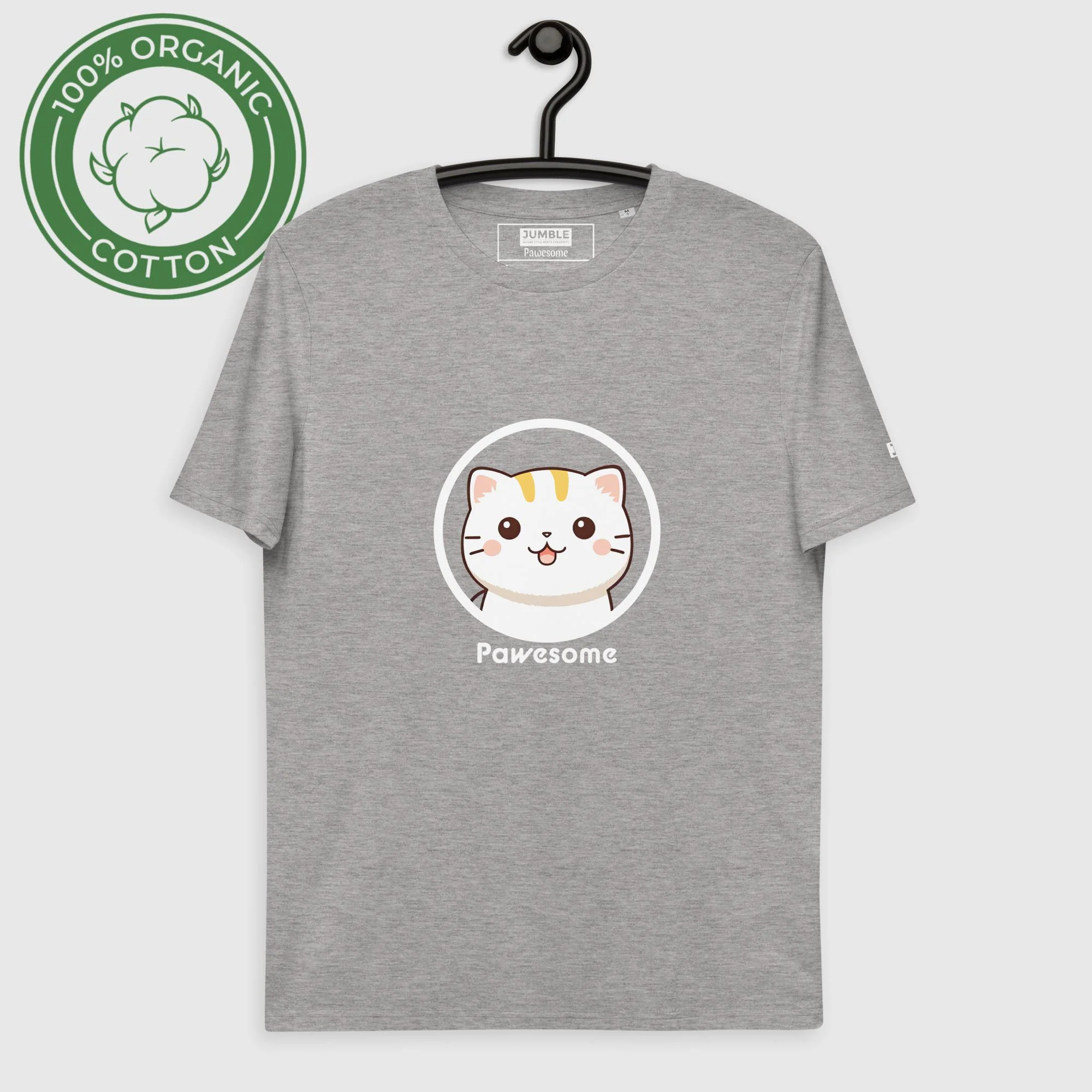 Pawesome organic cotton T-Shirt | Stanley/Stella - Image 3