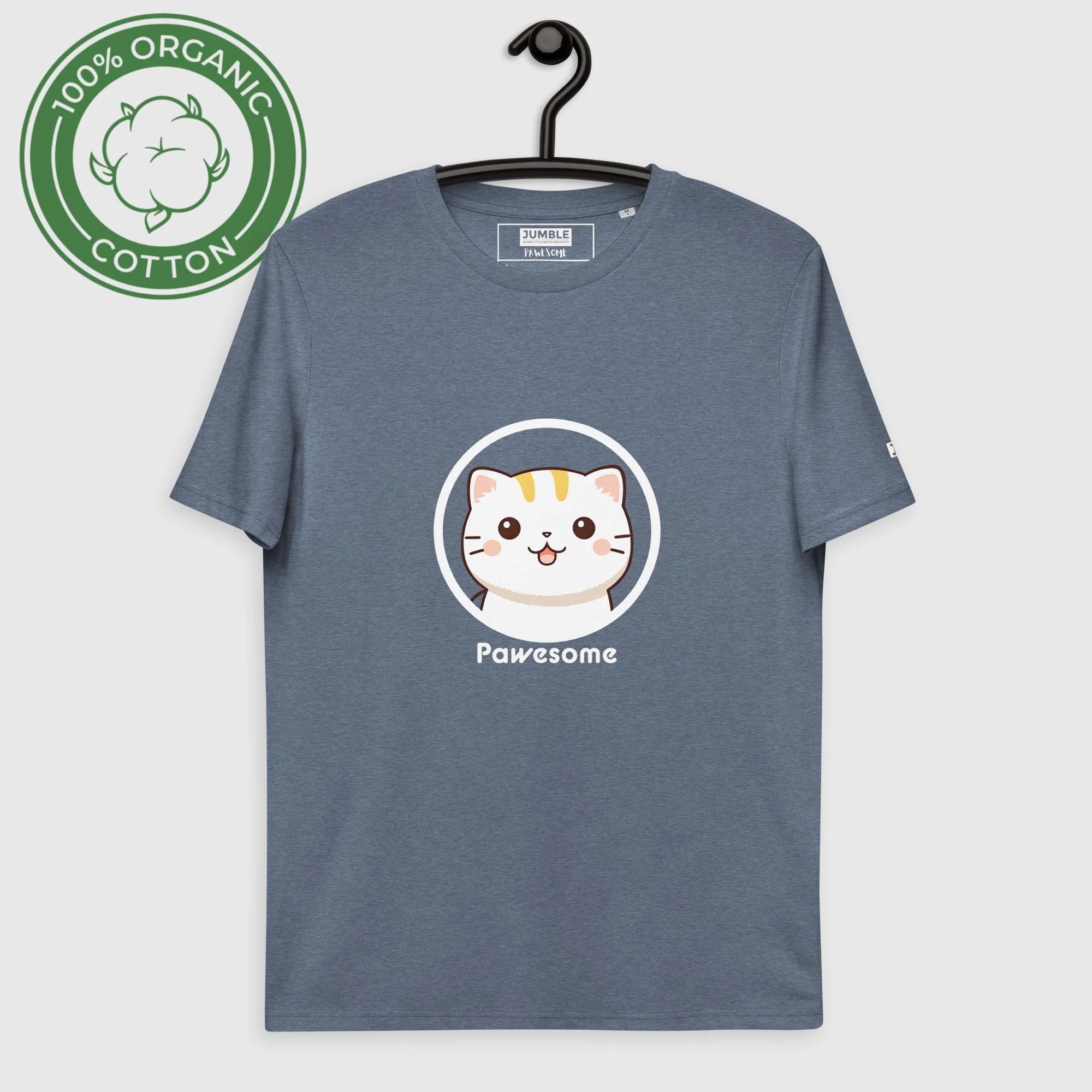 Pawesome organic cotton T-Shirt | Stanley/Stella - Image 4