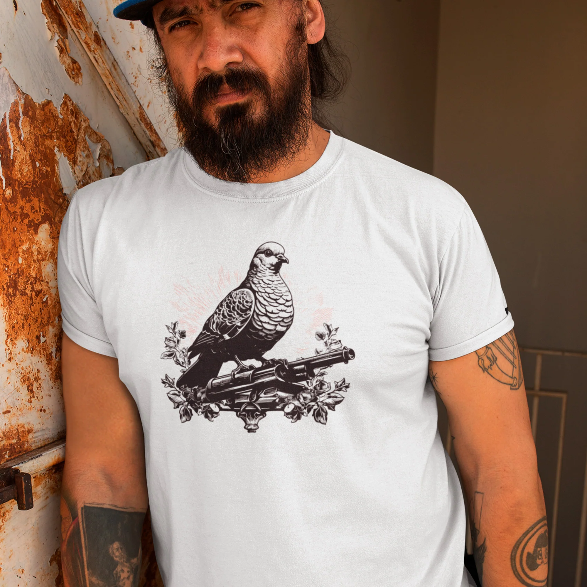 Peace Offering Modern Regular Fit T-Shirt | Bella+Canvas - Image 2