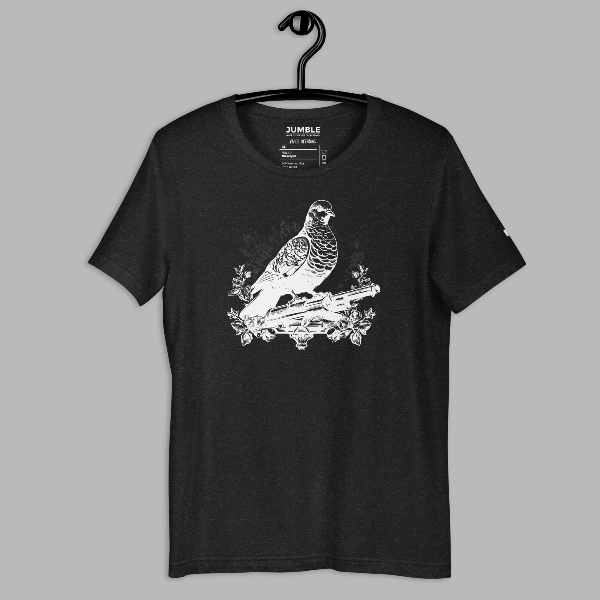 Peace Offering Modern Regular Fit T-Shirt | Bella+Canvas - Image 4