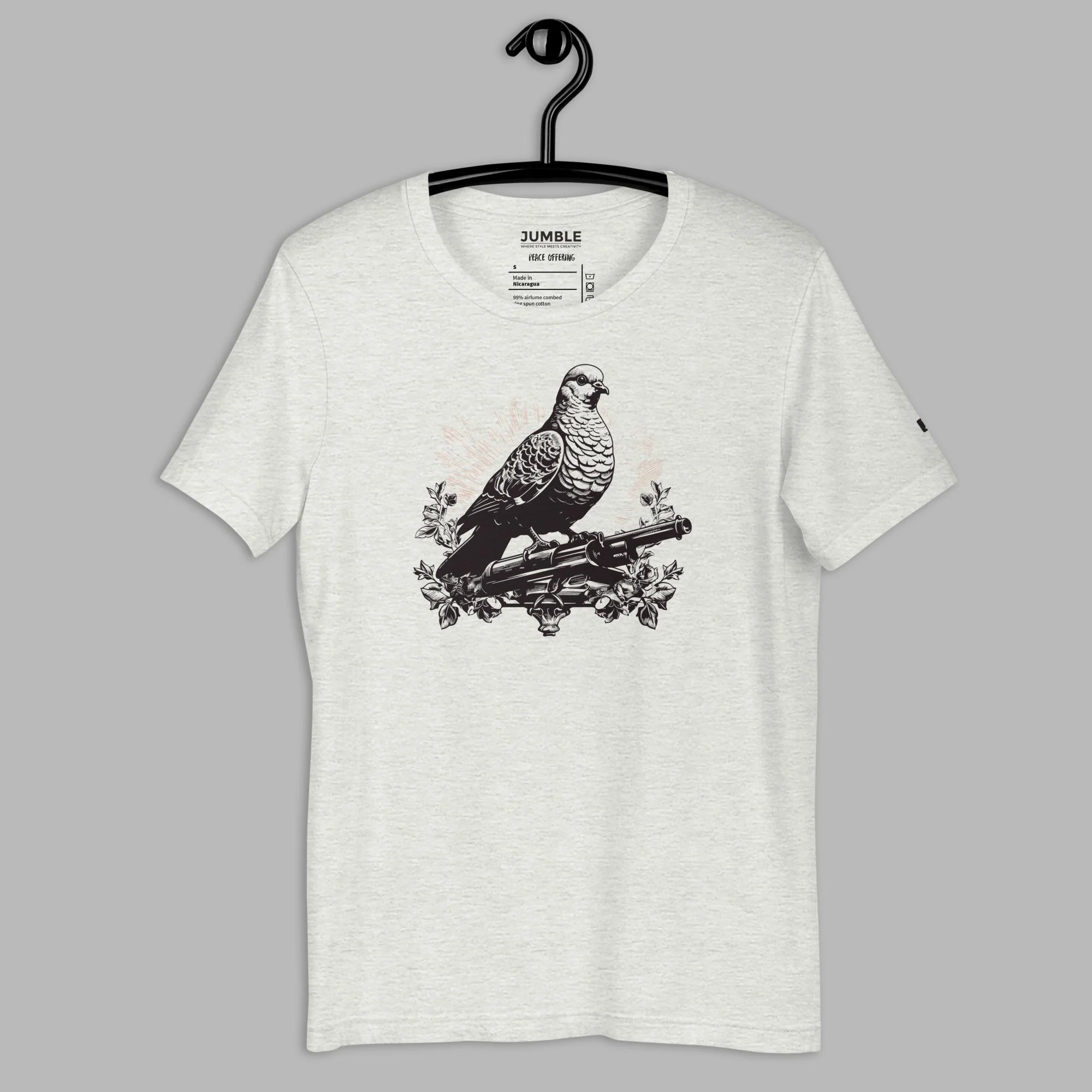Peace Offering Modern Regular Fit T-Shirt | Bella+Canvas - Image 7