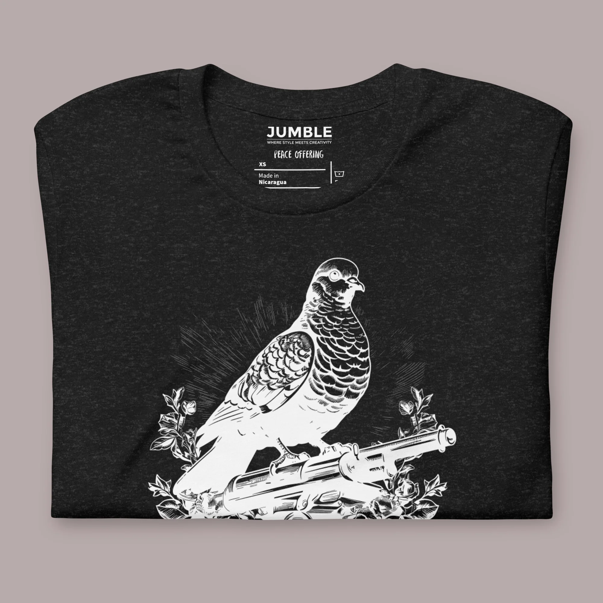 Peace Offering Modern Regular Fit T-Shirt | Bella+Canvas - Image 8