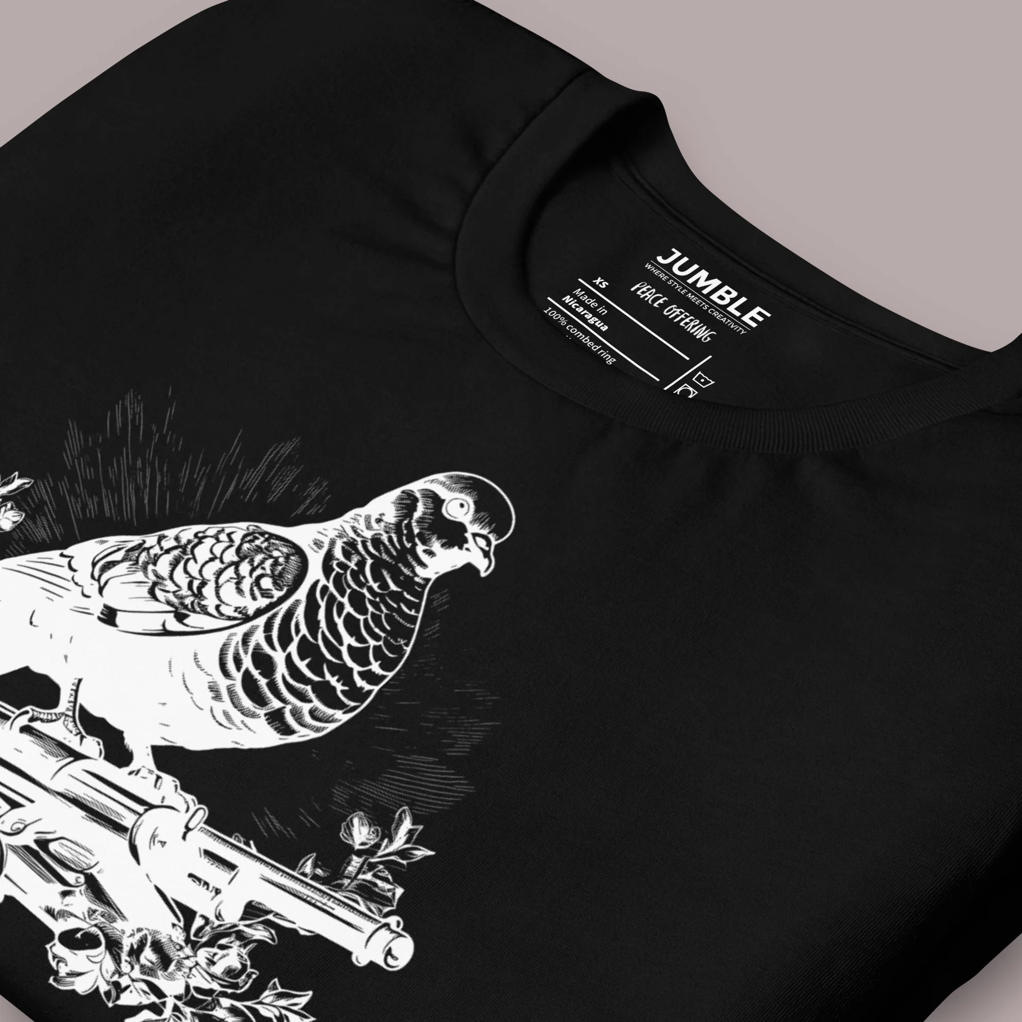 Peace Offering Modern Regular Fit T-Shirt | Bella+Canvas - Image 9