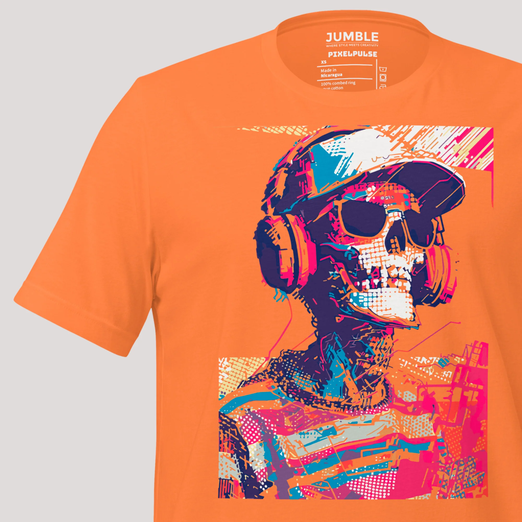 PixelPulse Modern Regular Fit T-Shirt | Bella+Canvas - Image 3
