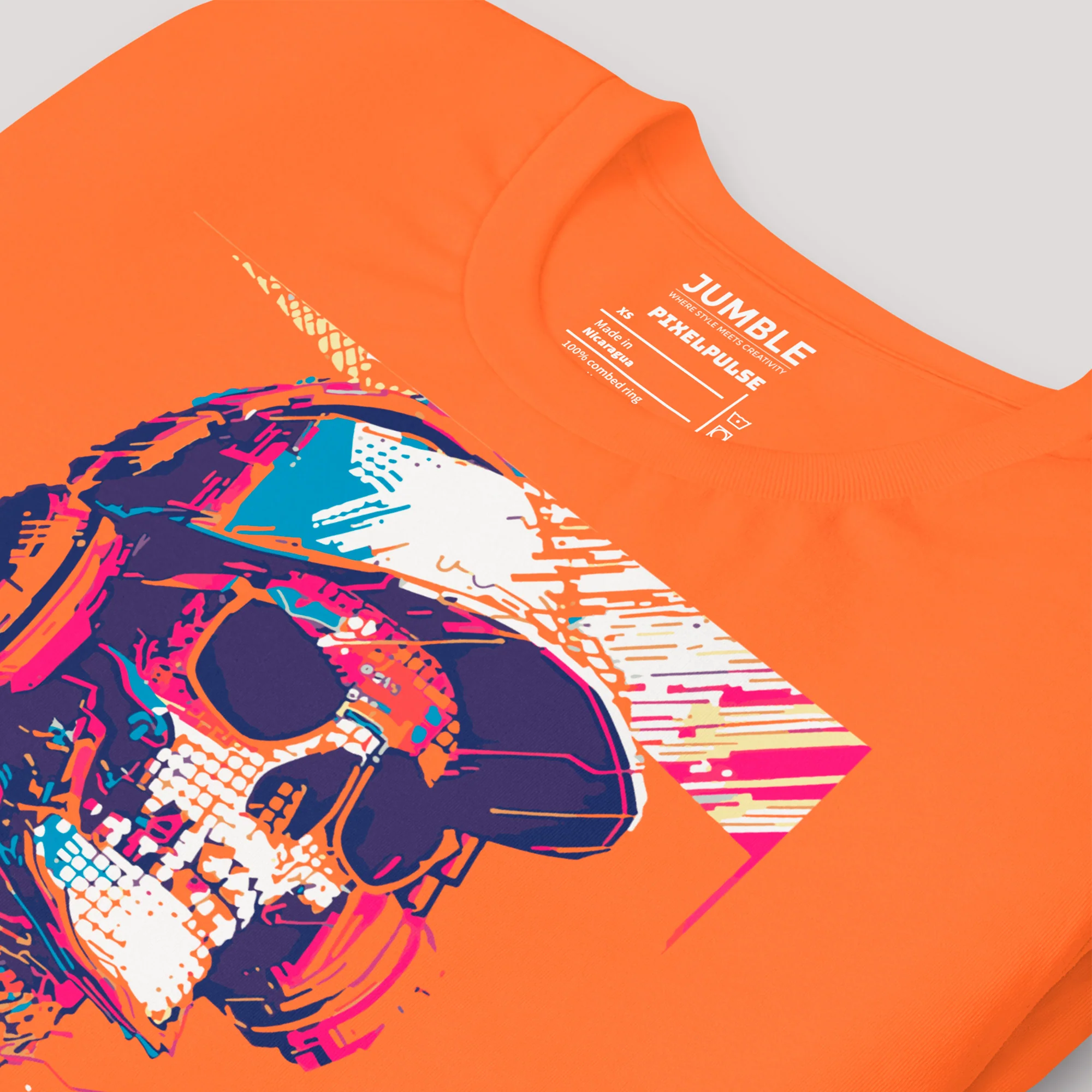 PixelPulse Modern Regular Fit T-Shirt | Bella+Canvas - Image 8