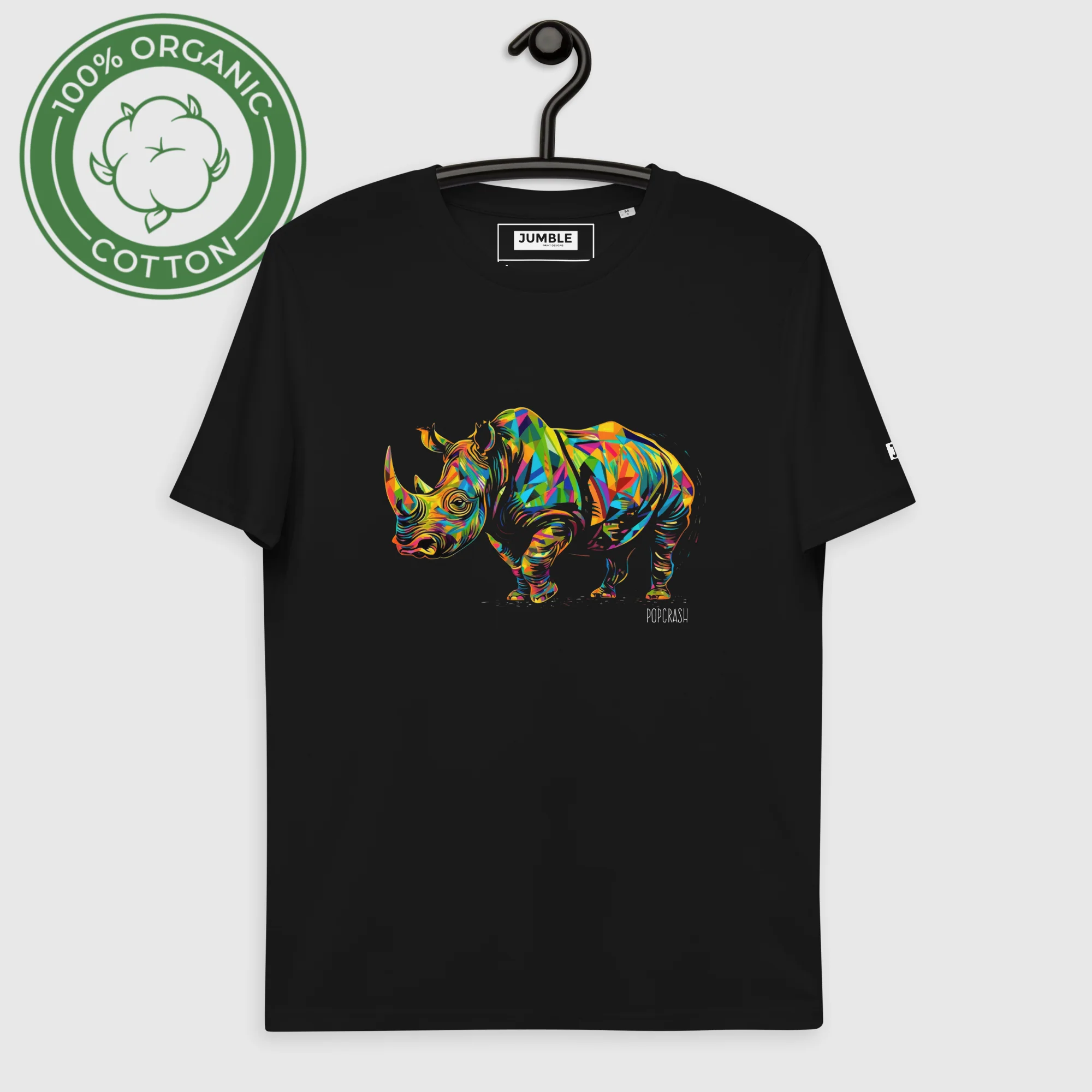 POPCRASH organic cotton T-Shirt | Stanley/Stella - Image 4