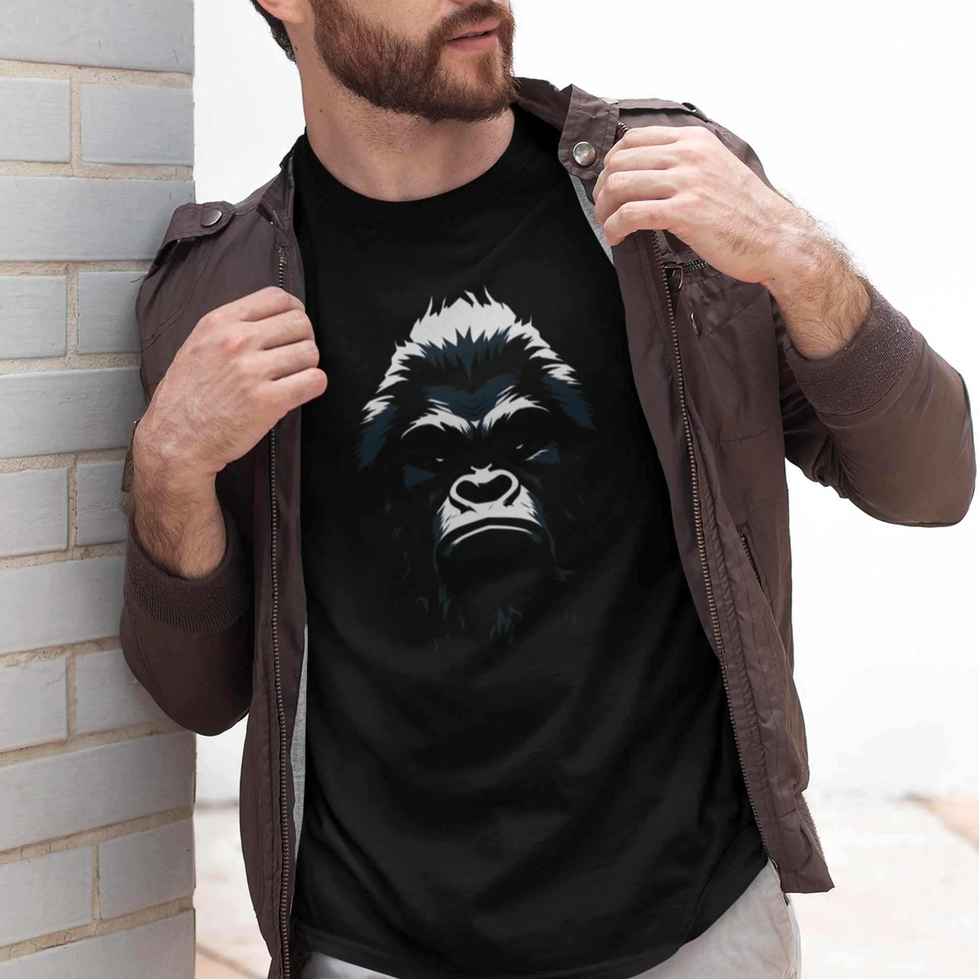 Primal Gaze Modern Regular Fit T-Shirt | Bella+Canvas