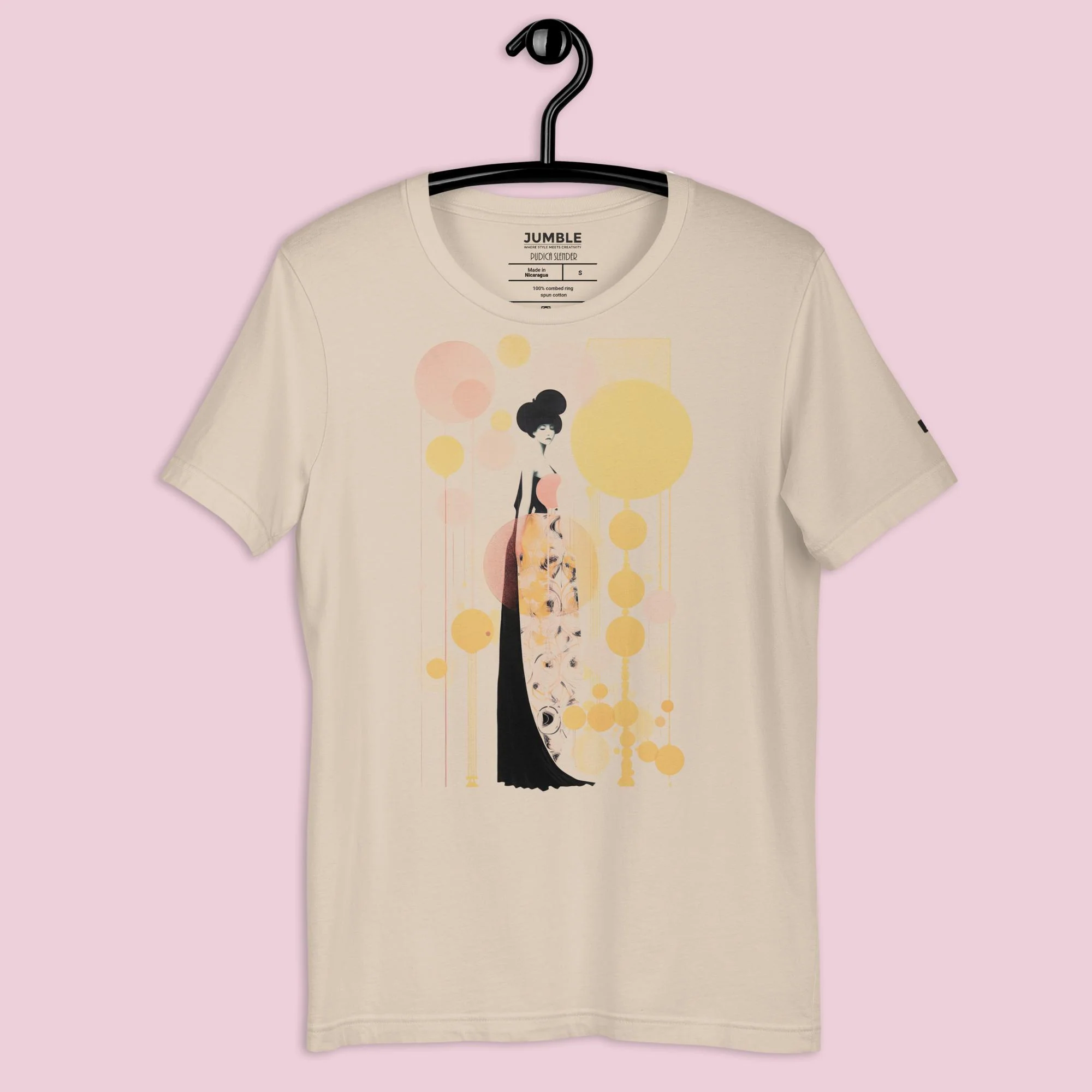 Pudica Slender Modern Regular Fit T-Shirt | Bella+Canvas - Image 5