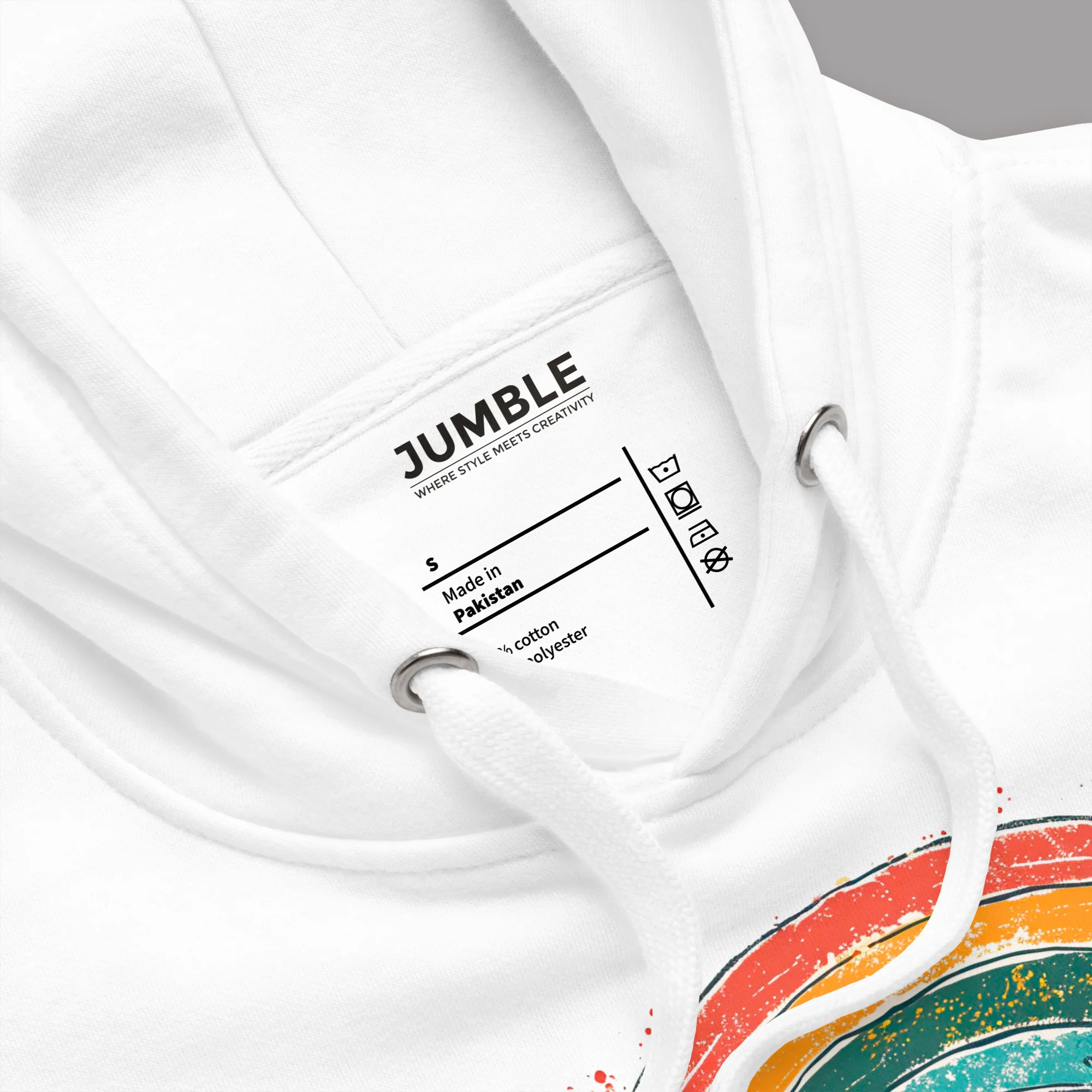 Radiant Unity Premium Hoodie | Cotton Heritage - Image 3