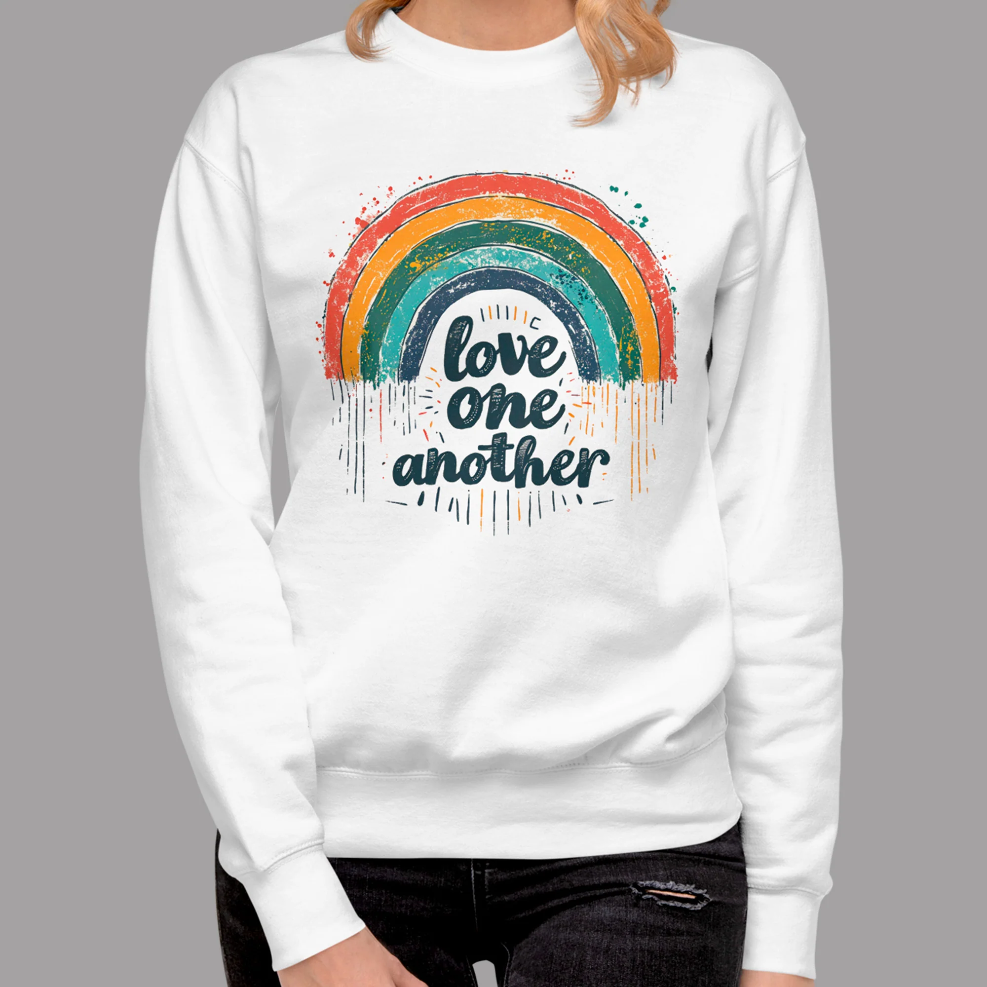 Radiant Unity Premium Sweatshirt | Cotton Heritage - Image 2