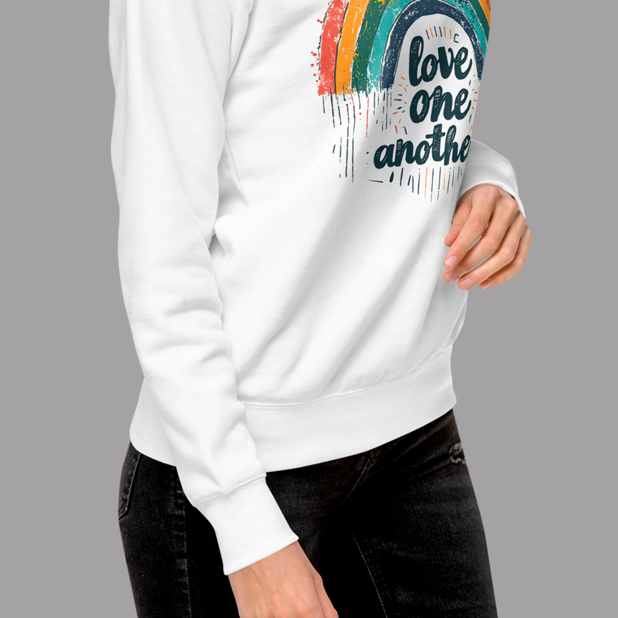 Radiant Unity Premium Sweatshirt | Cotton Heritage - Image 3