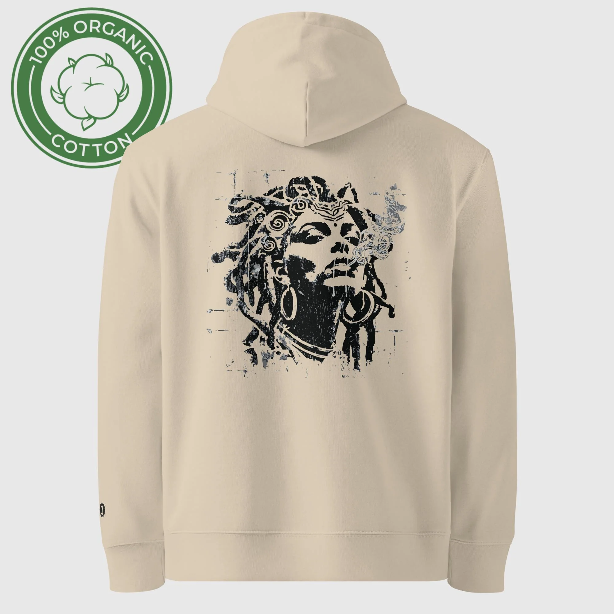Rise Premium Essential Eco Hoodie (back print) | Stanley/Stella - Image 4