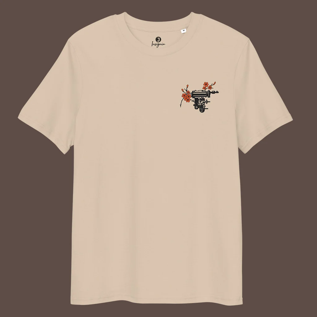 Ronin Ink Embroidered Premium Organic Cotton Medium Fit T-Shirt | Stanley/Stella - Image 9