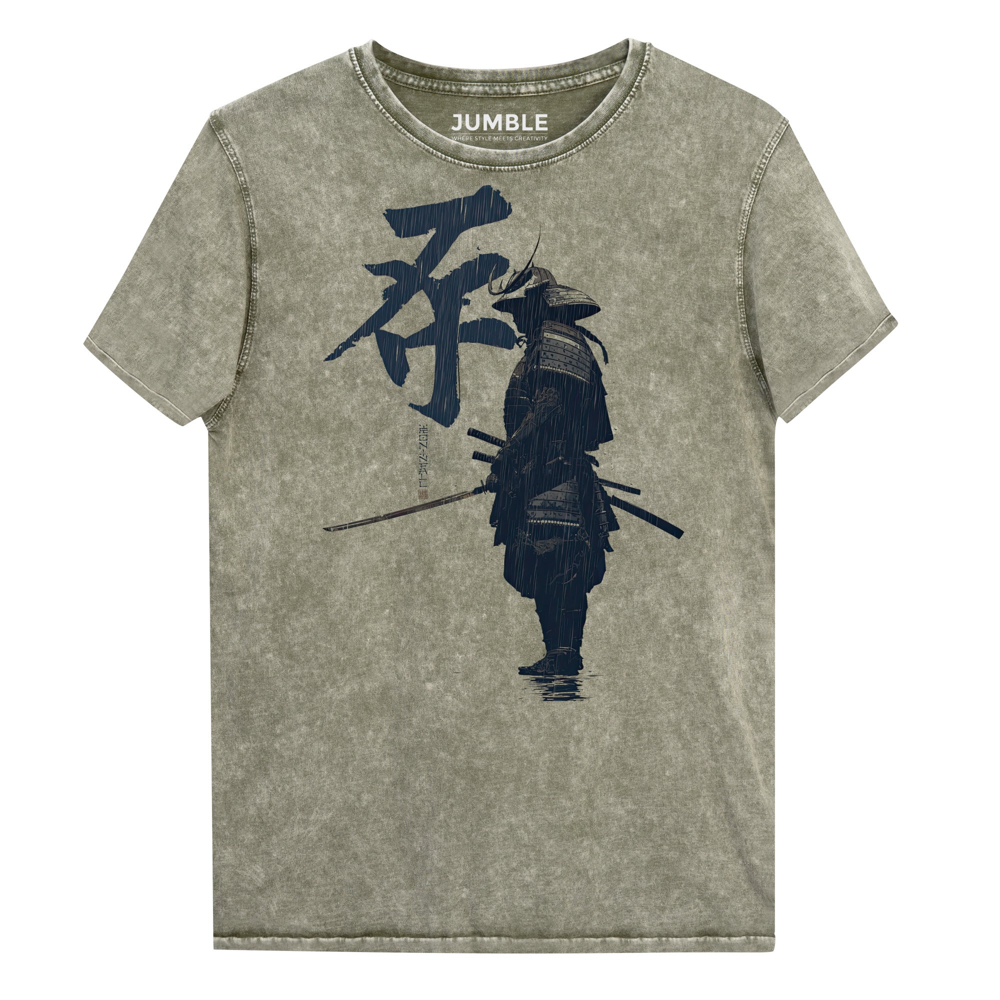 Roninfall Denim Cotton Semi-Fitted T-Shirt | Husky - Image 2