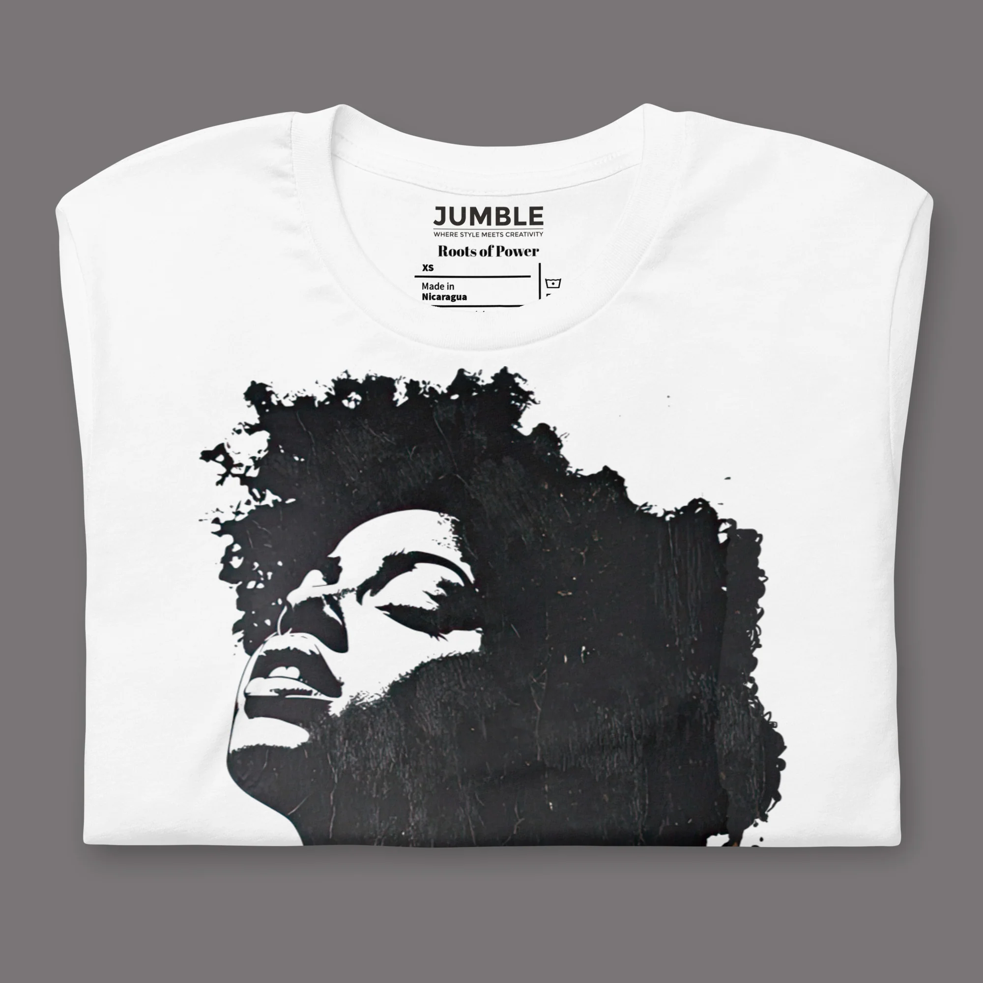 Roots of Power Modern Regular Fit T-Shirt | Bella+Canvas - Image 3
